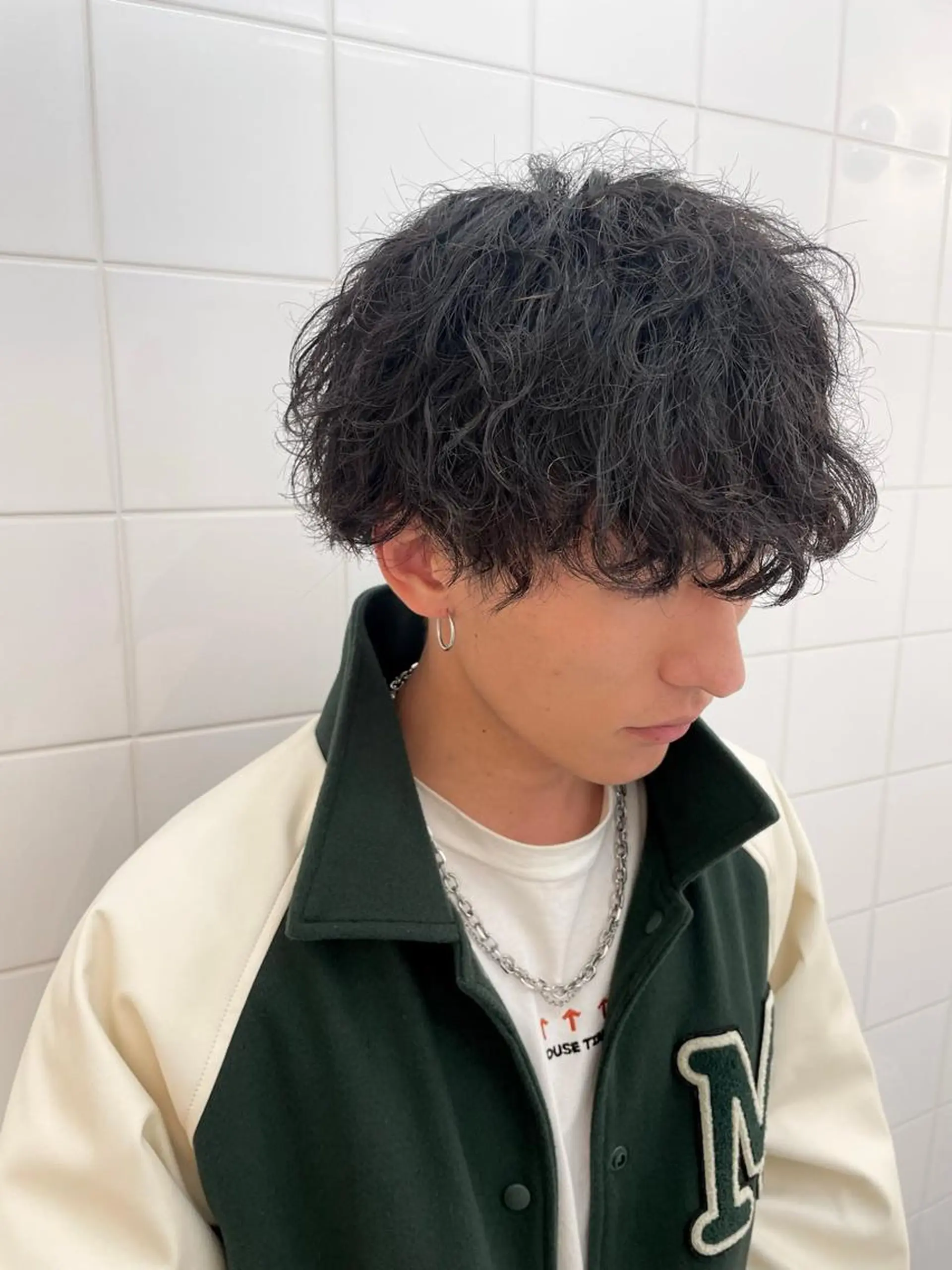 メンズ カット パーマ clam. yuu🦩のヘアスタイル