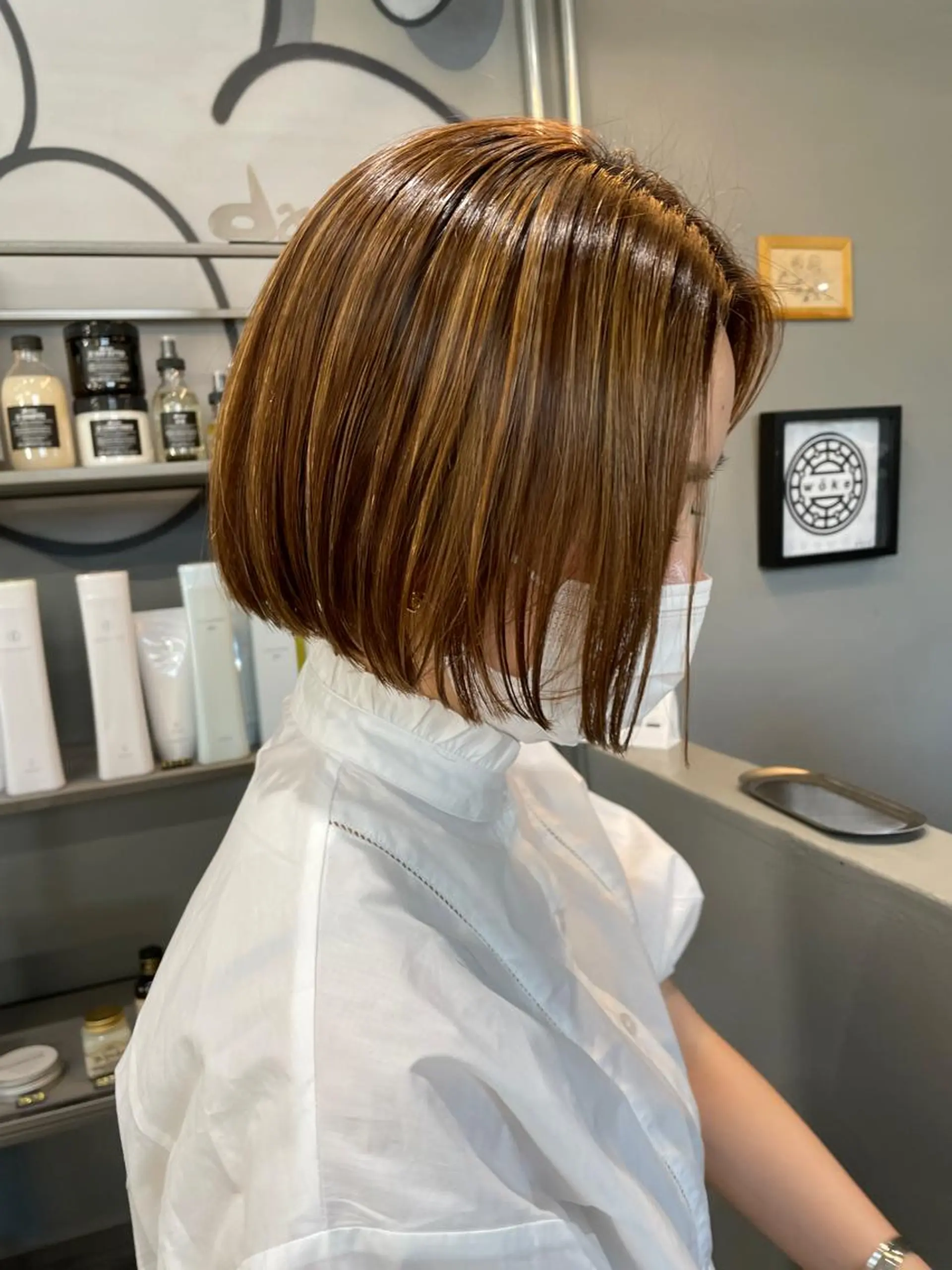 ミディアム メンズ専門サロン wokeのヘアスタイル