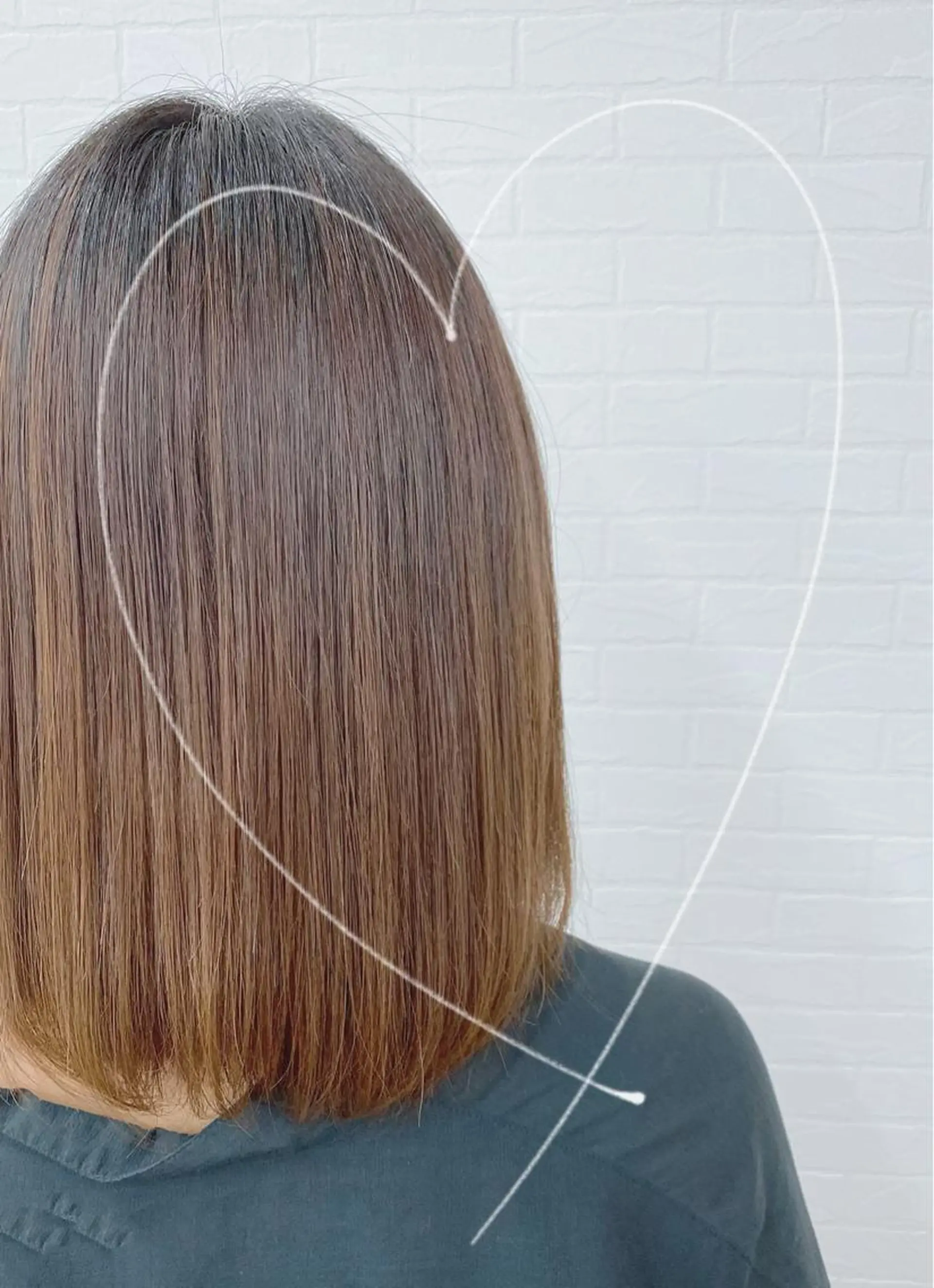 ミディアム パーマ 縮毛矯正 GRANLUSSO 〜グランルッソ駅前店所属・木口 嘉美のヘアスタイル