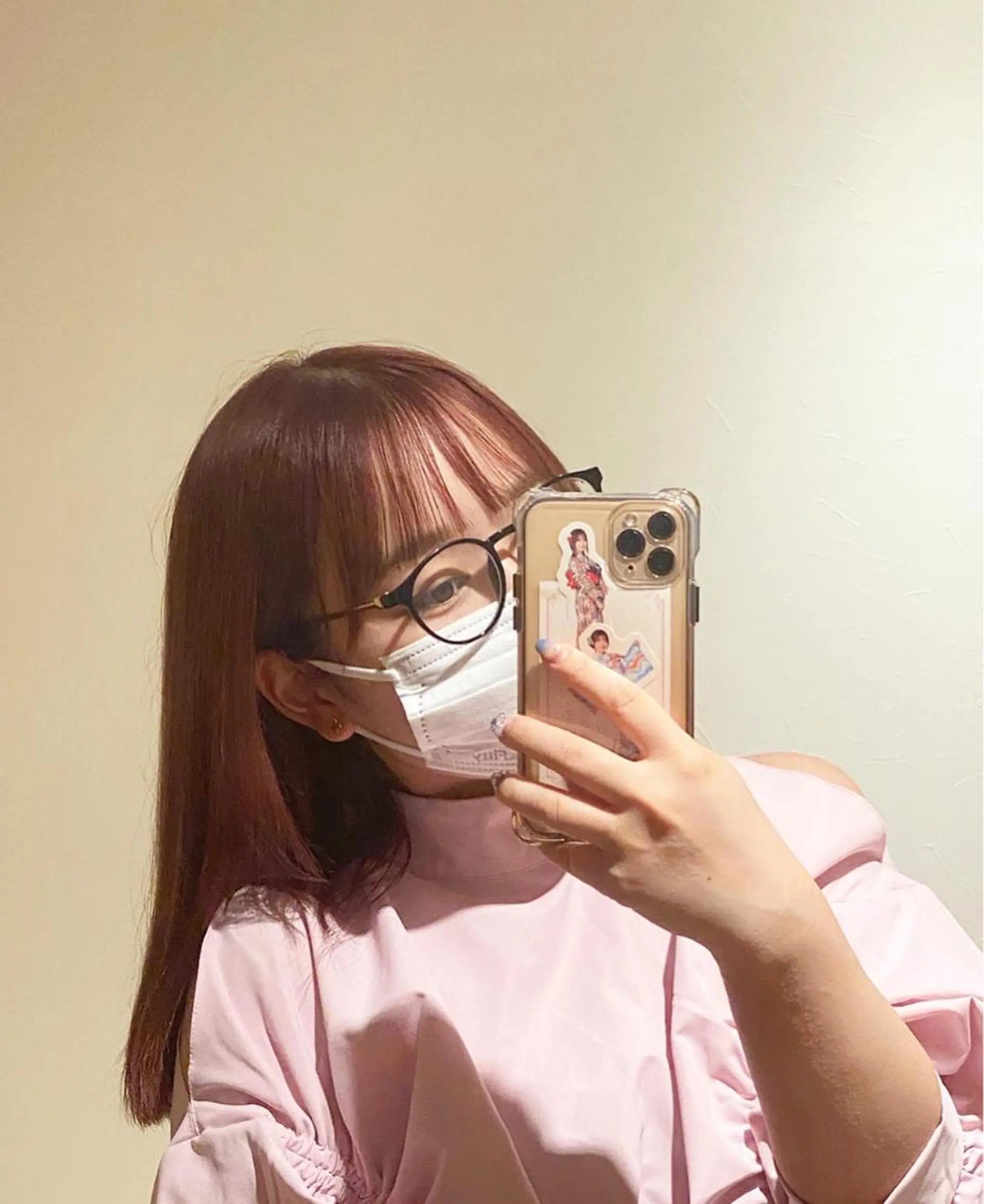 ロング カラー ピンクカラー ちえみ/ ボブ・ショート募集中のヘアスタイル