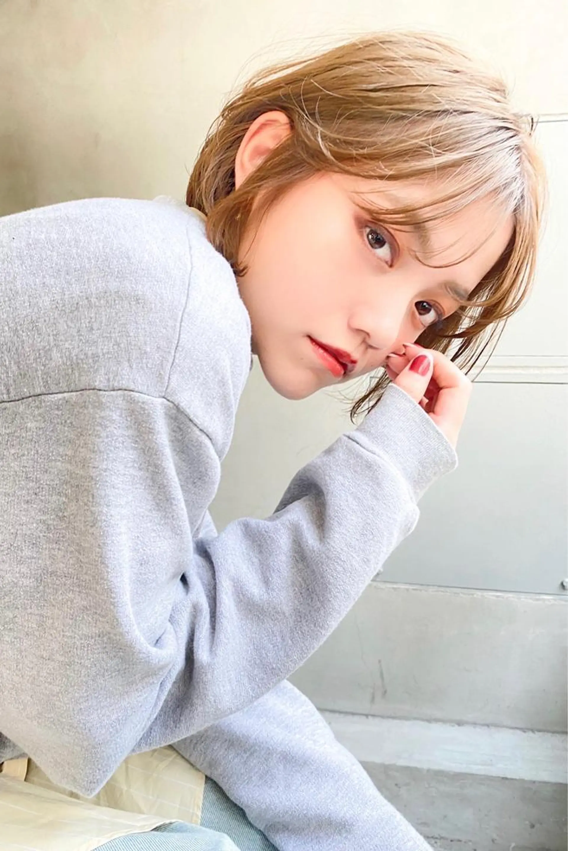 ショート カラー 💎髪質改善/艶カラ ー🌟加藤陸🌟のヘアスタイル