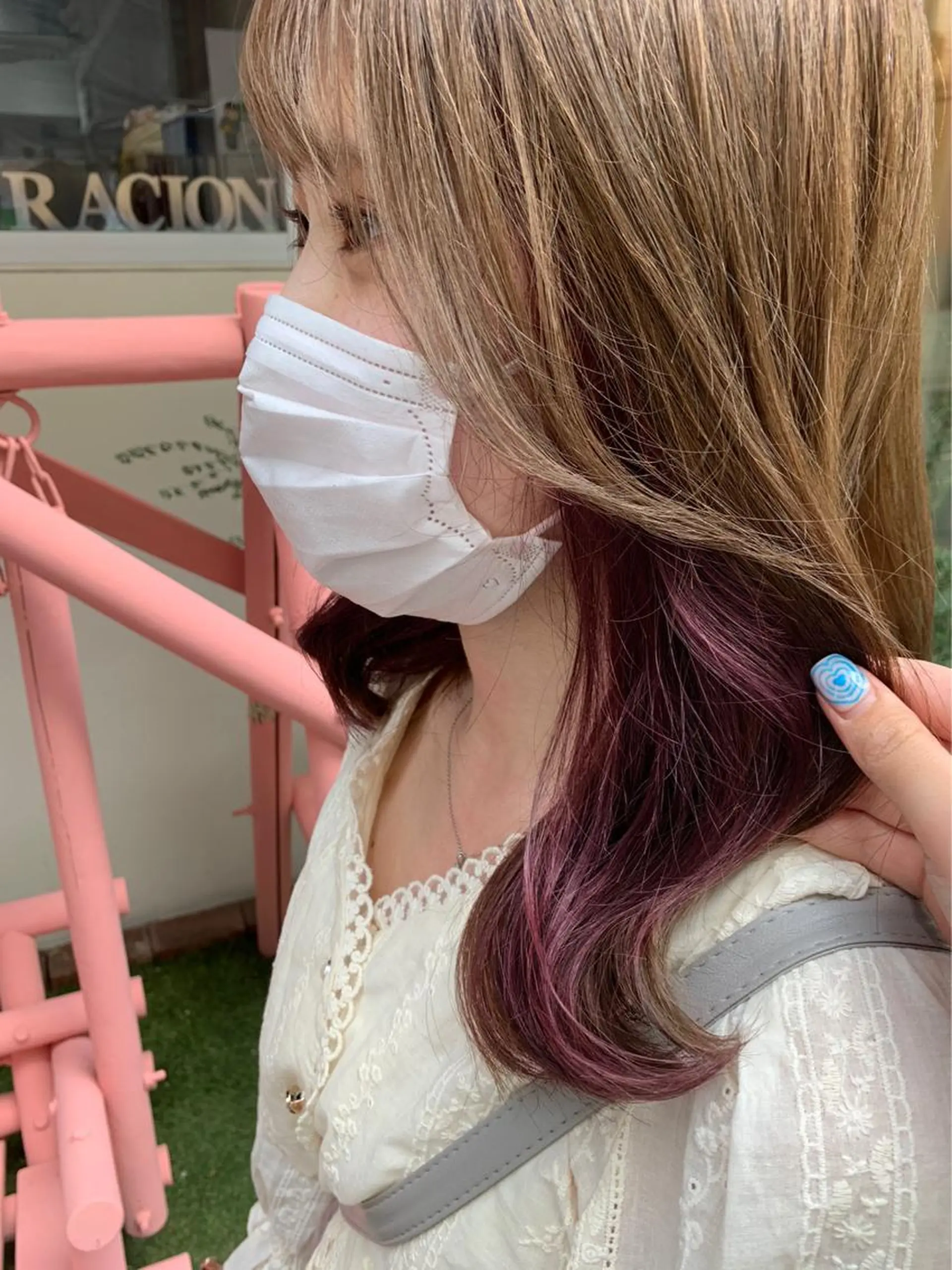 カラー newi梅田🫧韓国 ヘア🫧sakiのヘアスタイル