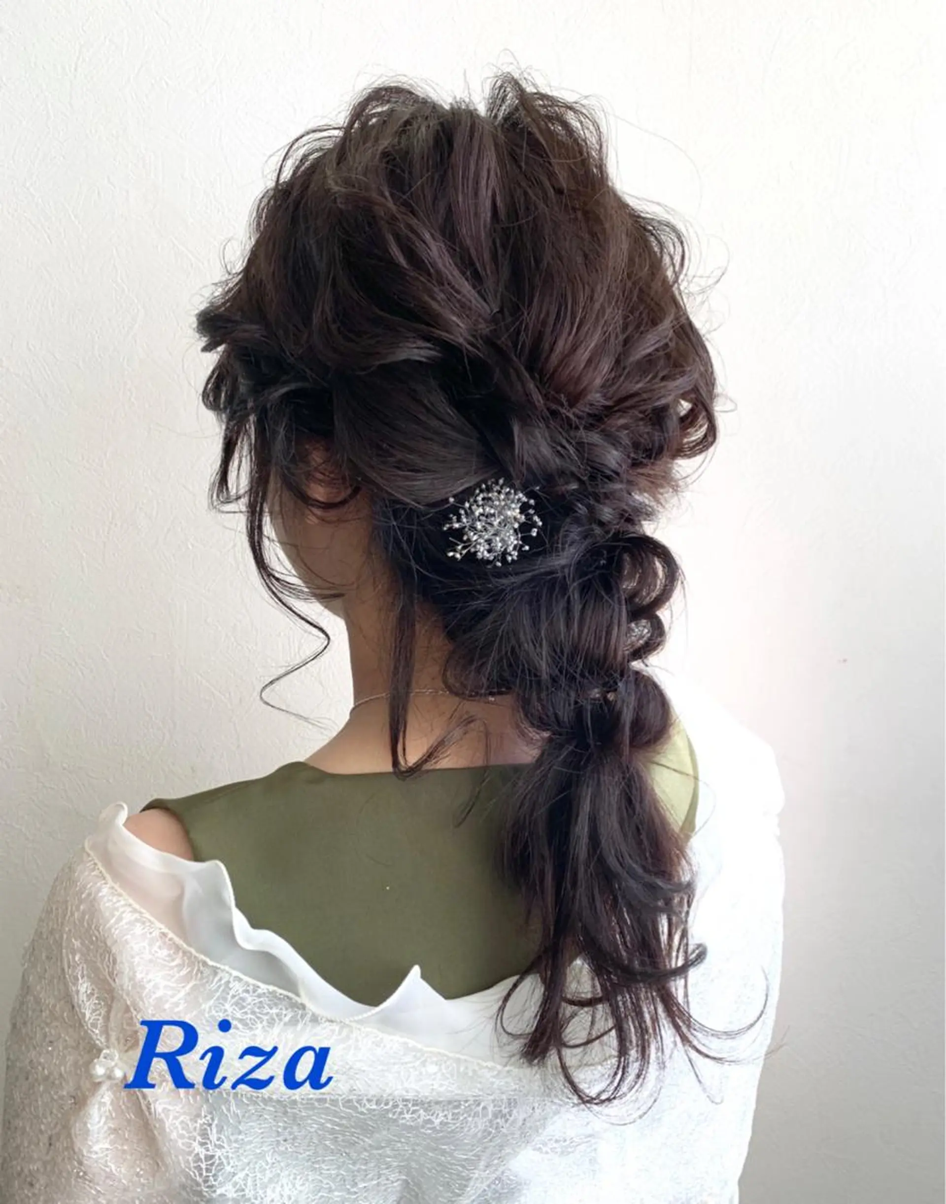 ヘアアレンジ HAIR MAKE Riza所属・谷口 弥生のヘアスタイル