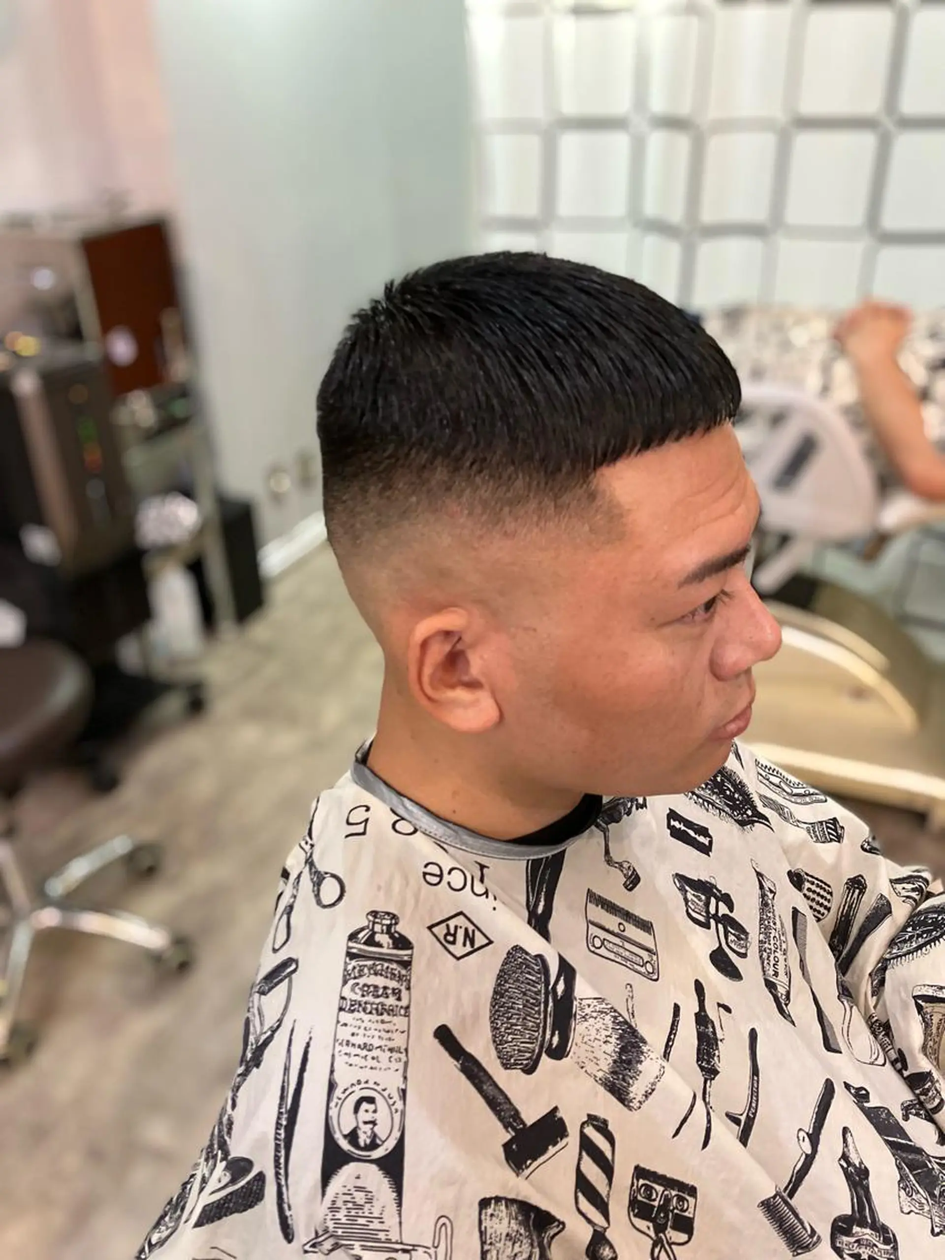 メンズ Back  bone barberのヘアスタイル