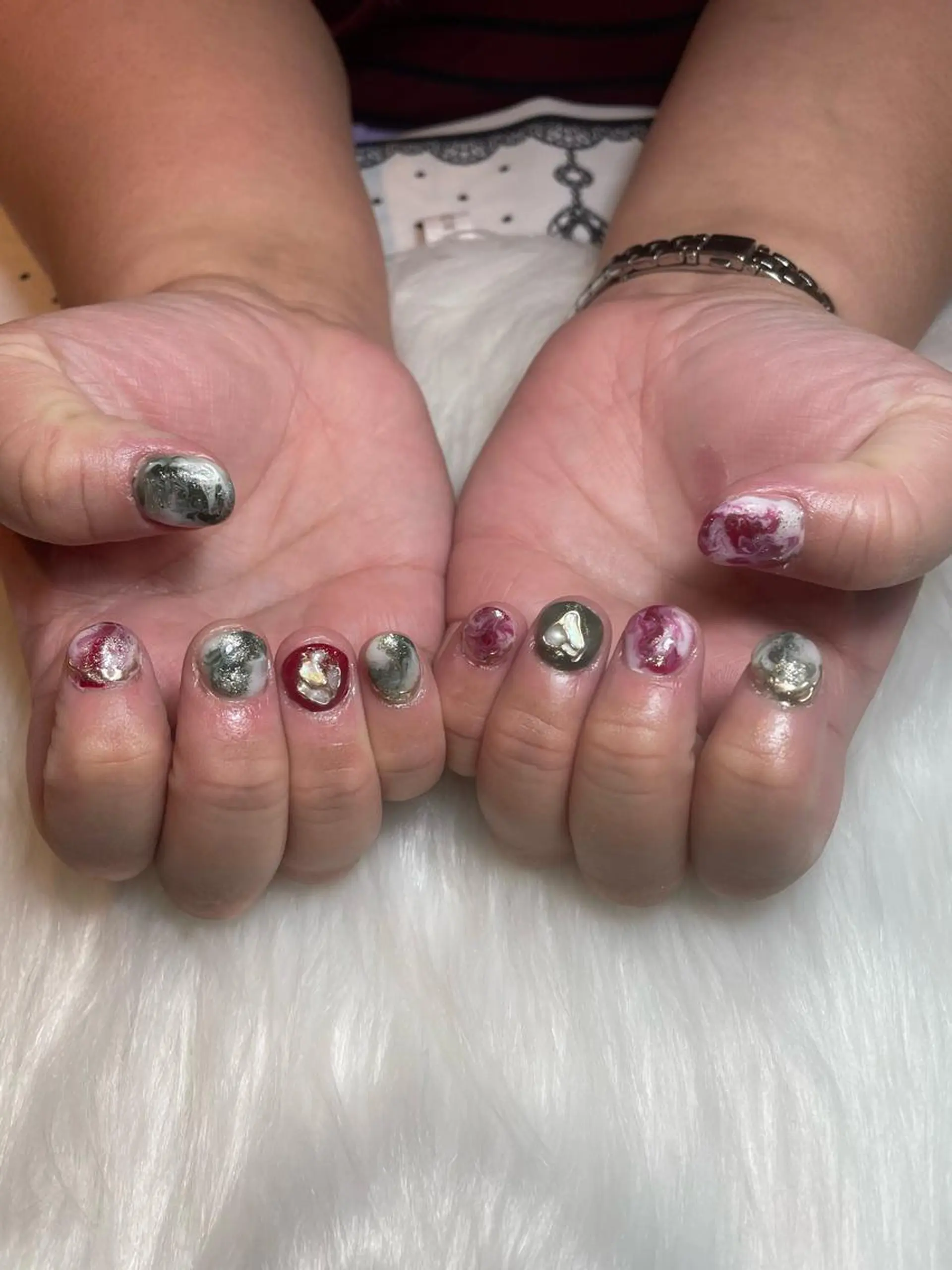 ネイル 大袋駅東口徒歩2分 alivioのネイルデザイン