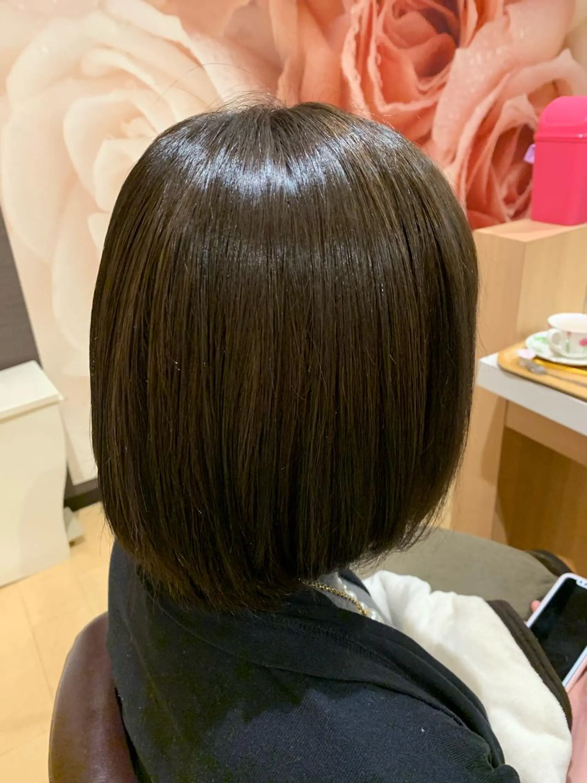 ミディアム ハイライト HAIR MAKE loose所属・ショート NAOKIのヘアスタイル