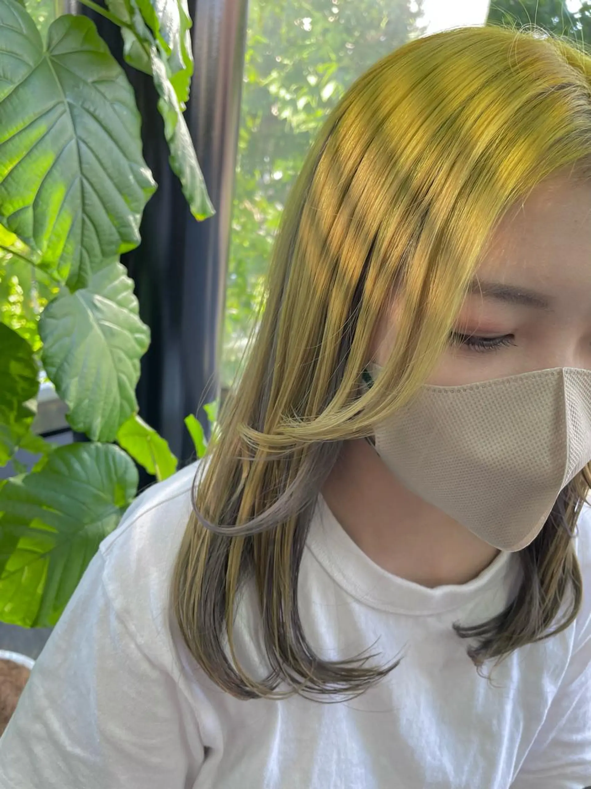 カラー ヘアカラー トリートメント オノ アカネのヘアスタイル