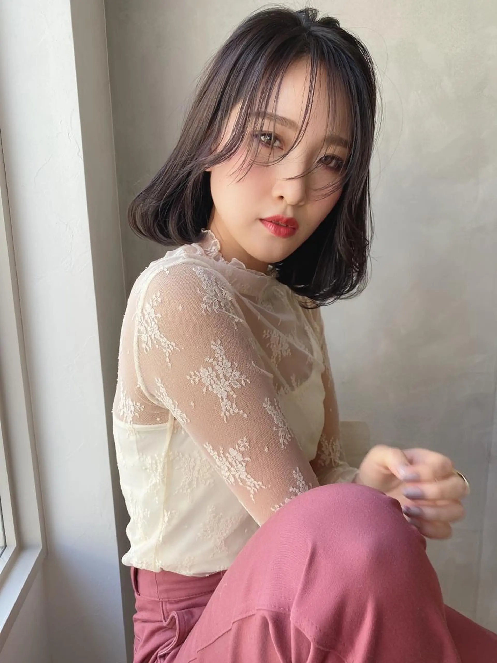 ミディアム omocha hair salon所属・大嶋 伸吾のヘアスタイル