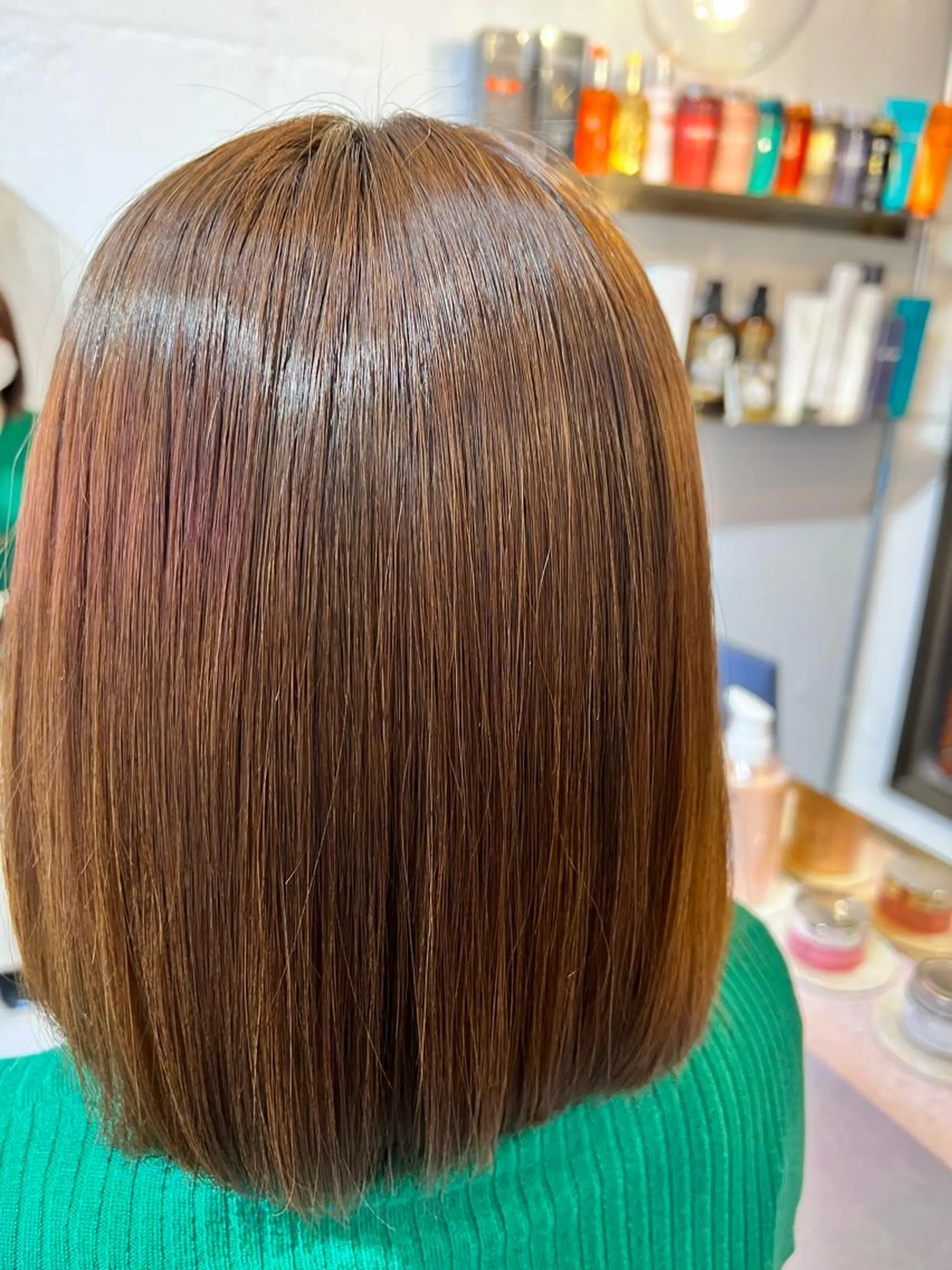 ショート ボブ 髪質改善 カット トリートメント 🎀しゅな/韓国 レイヤー/透明感♡のヘアスタイル