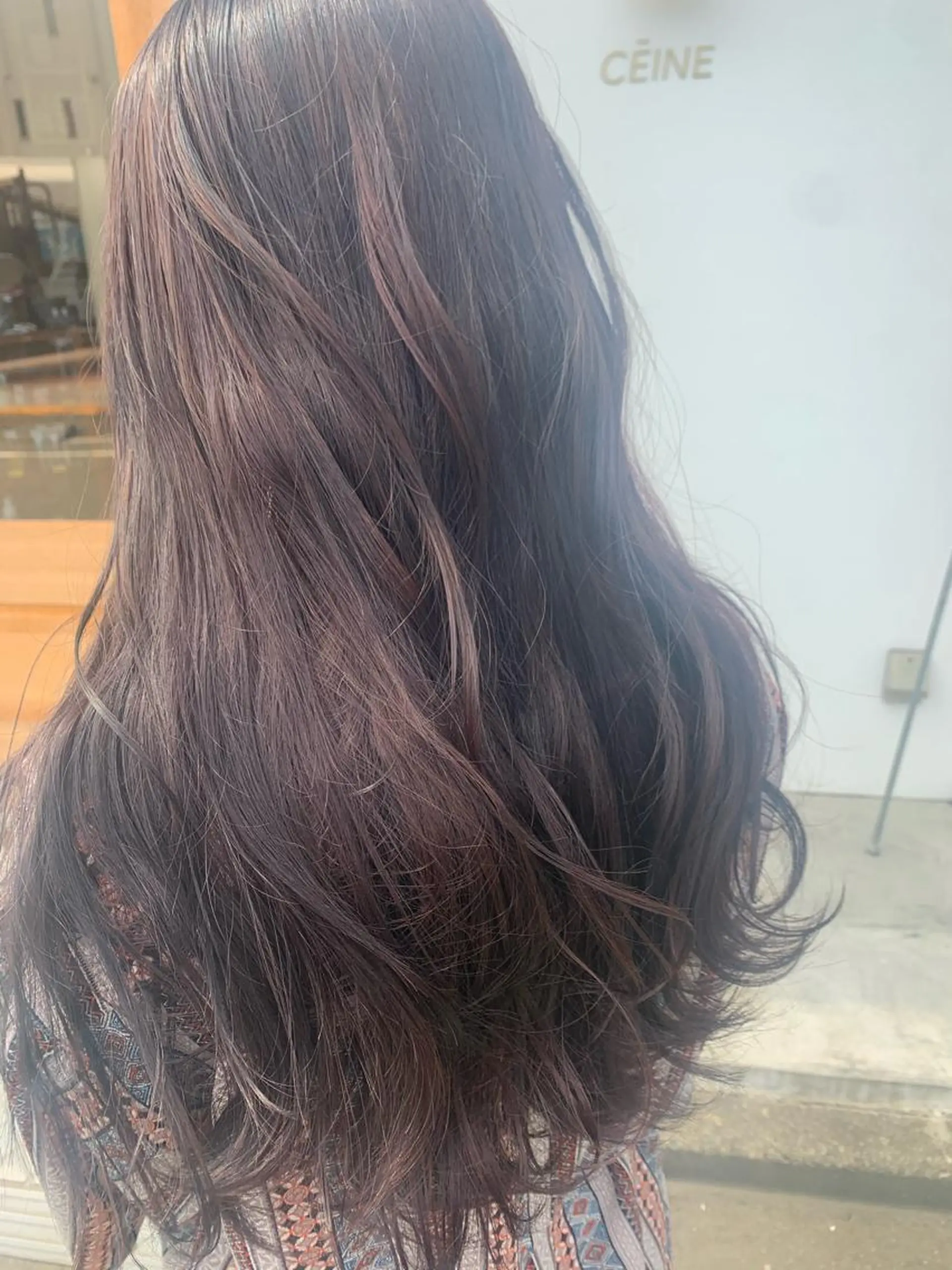 セミロング カラー ベージュカラー ラベンダーカラー ラベンダーベージュ ヘアカラー 中目黒🌼 🌼ハナのヘアスタイル