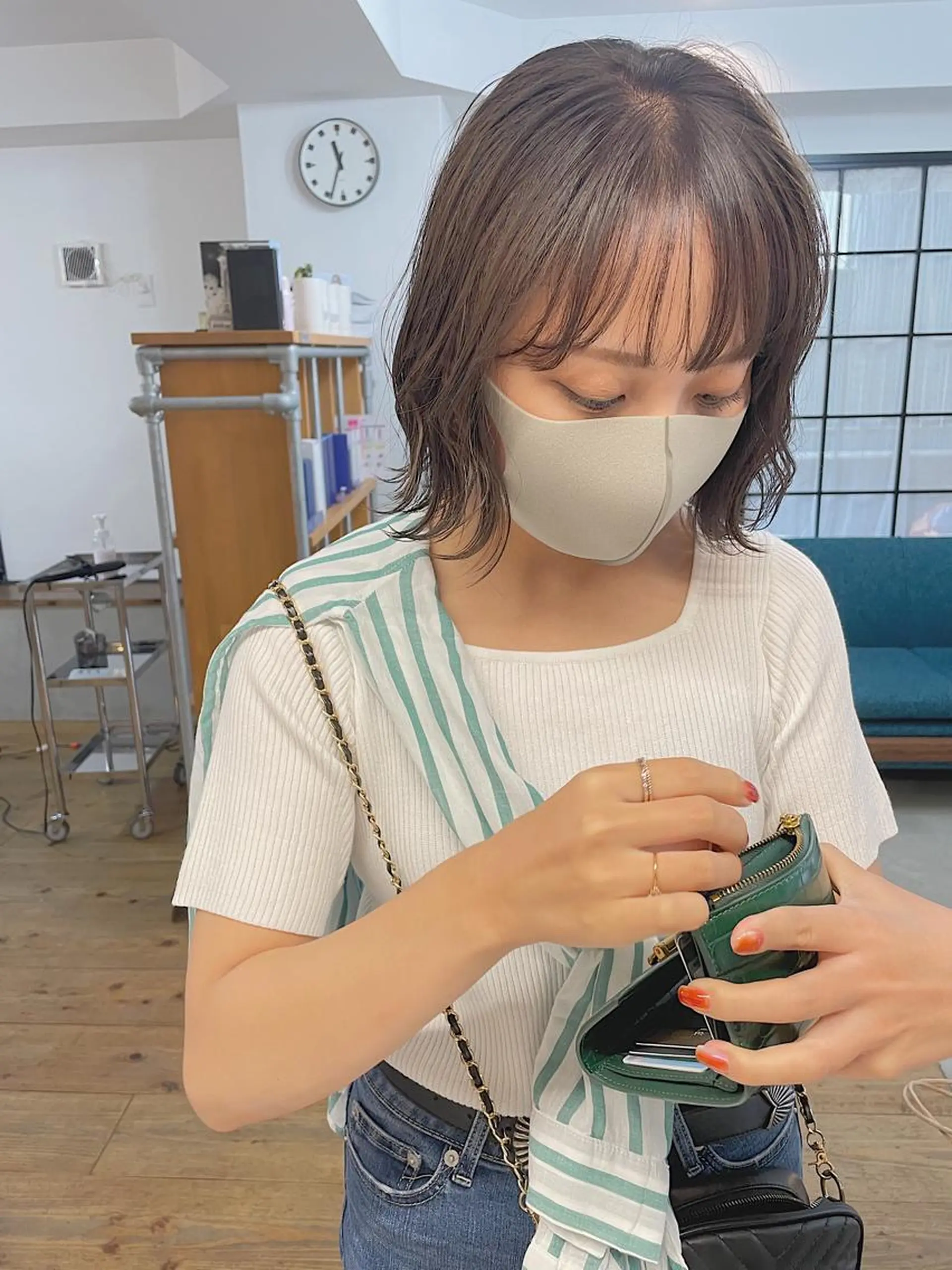 ミディアム COMILE 🌼 SUZUKAのヘアスタイル