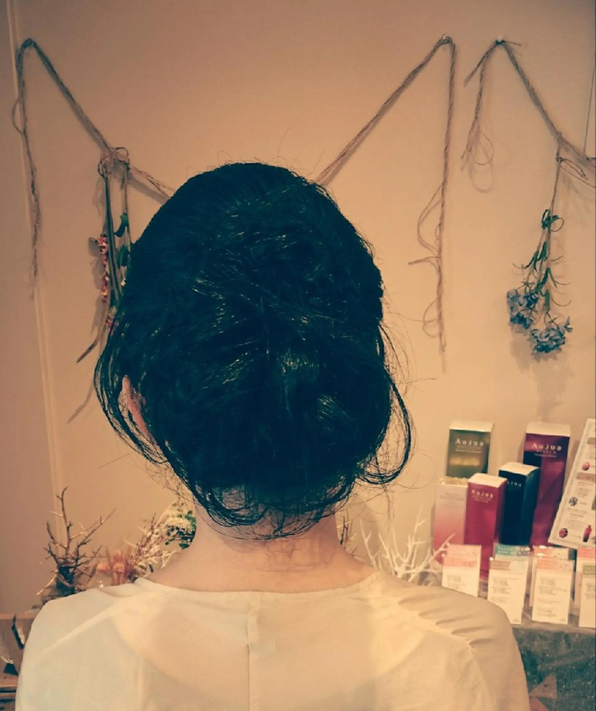 ロング ヘアアレンジ 結婚式・ブライダル ヘアセット/髪質改善 /カラー/TADOのヘアスタイル