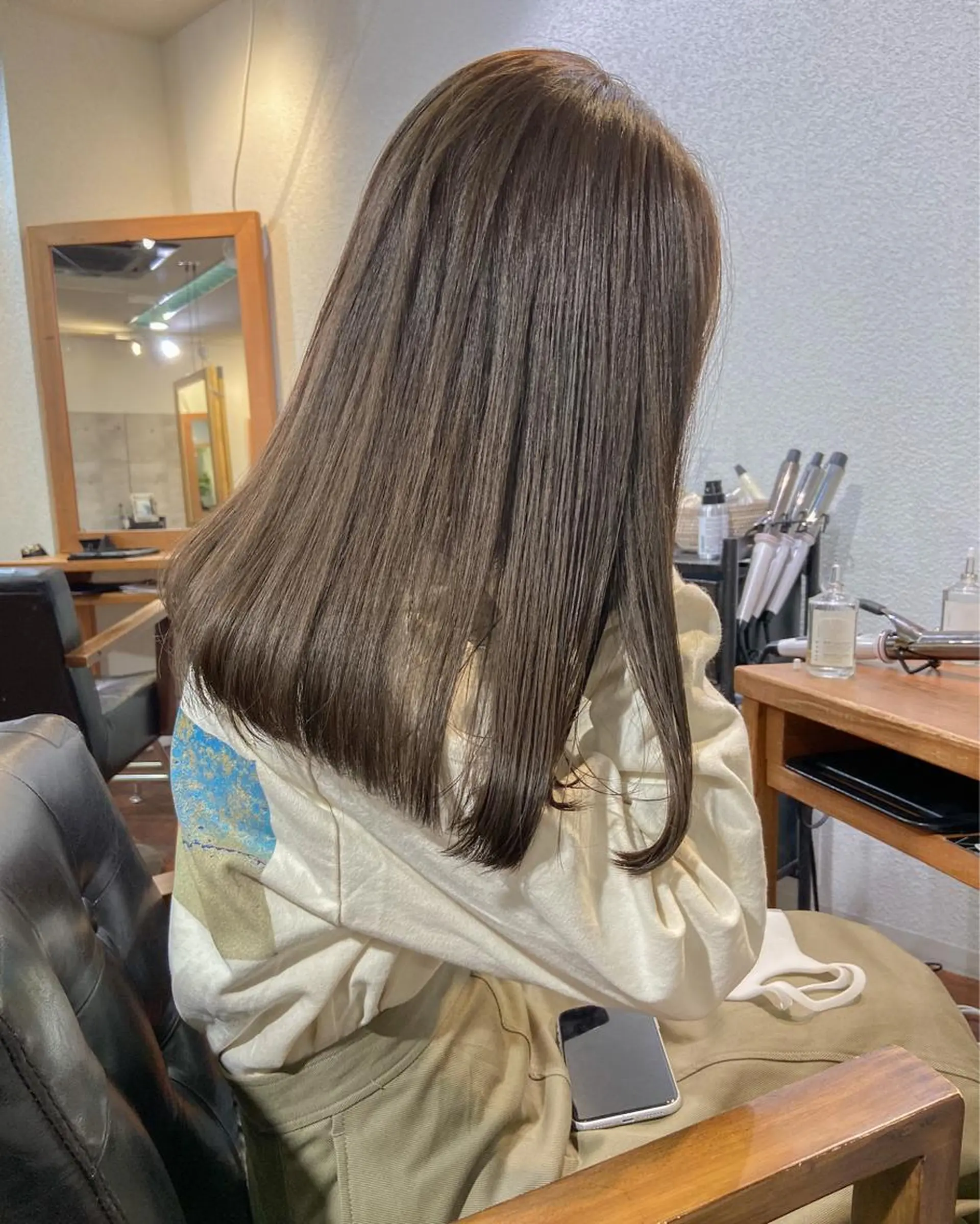 セミロング カラー カット ヘアカラー トリートメント 岡本康平/ボブ /ブリーチ/レイヤーのヘアスタイル