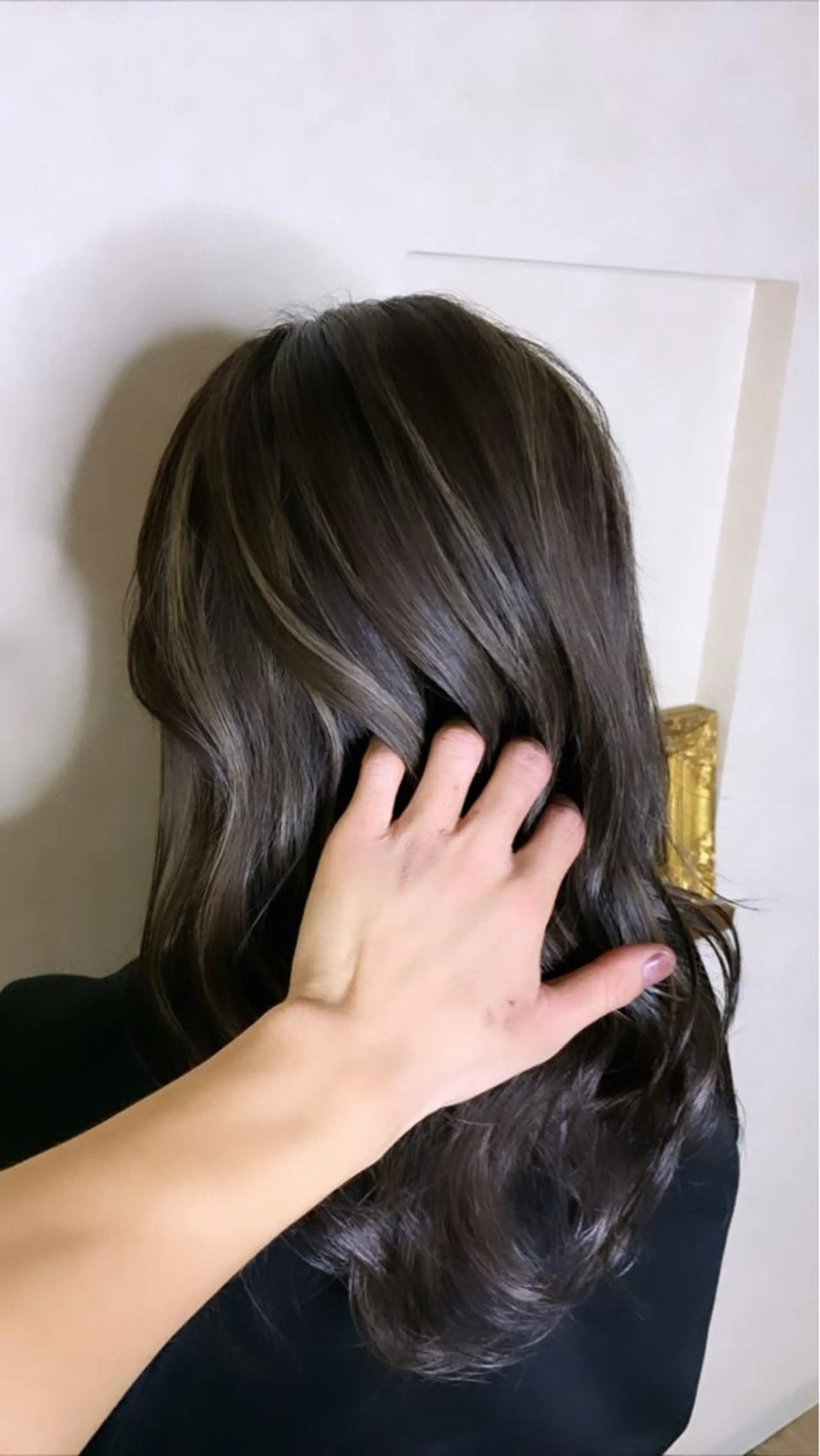 ミディアム ハイライト Lit所属・Lit.豊橋 夏目のヘアスタイル