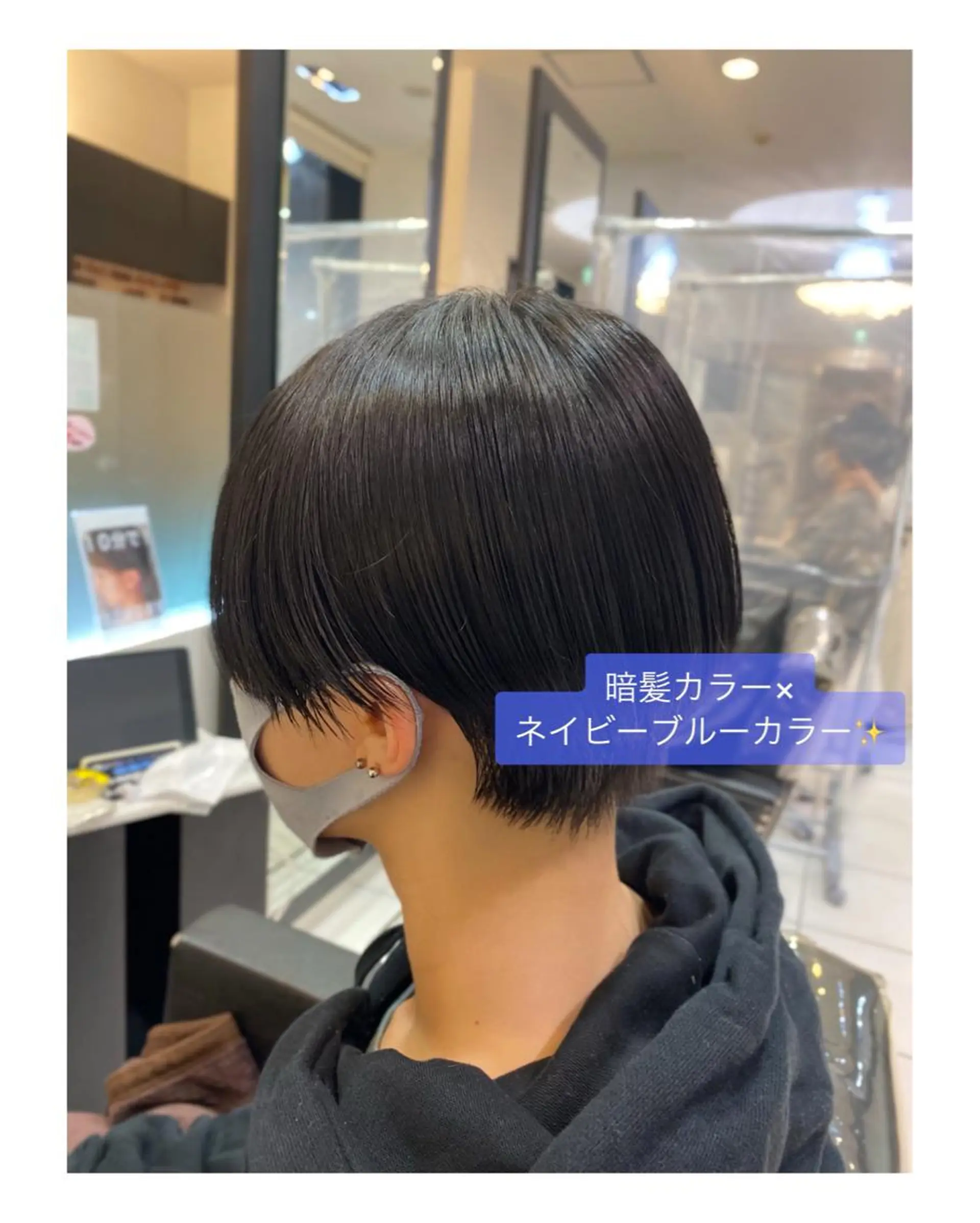 ショート YASU🍎CUT 赤系カラー/ヘアケアのヘアスタイル