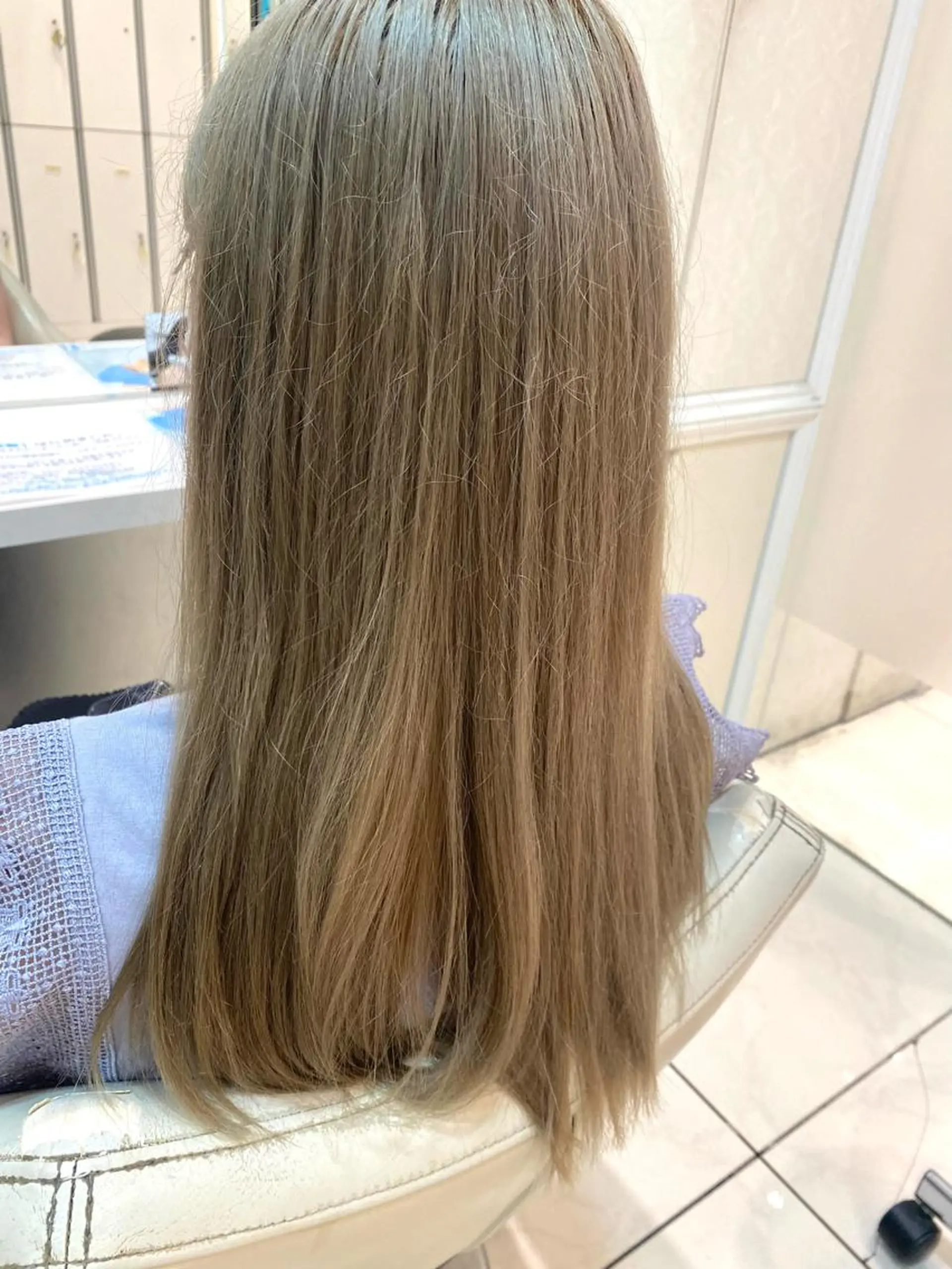 ロング カット 縮毛矯正 💎髪質改善/縮毛矯 正特化💎鈴木一寿のヘアスタイル