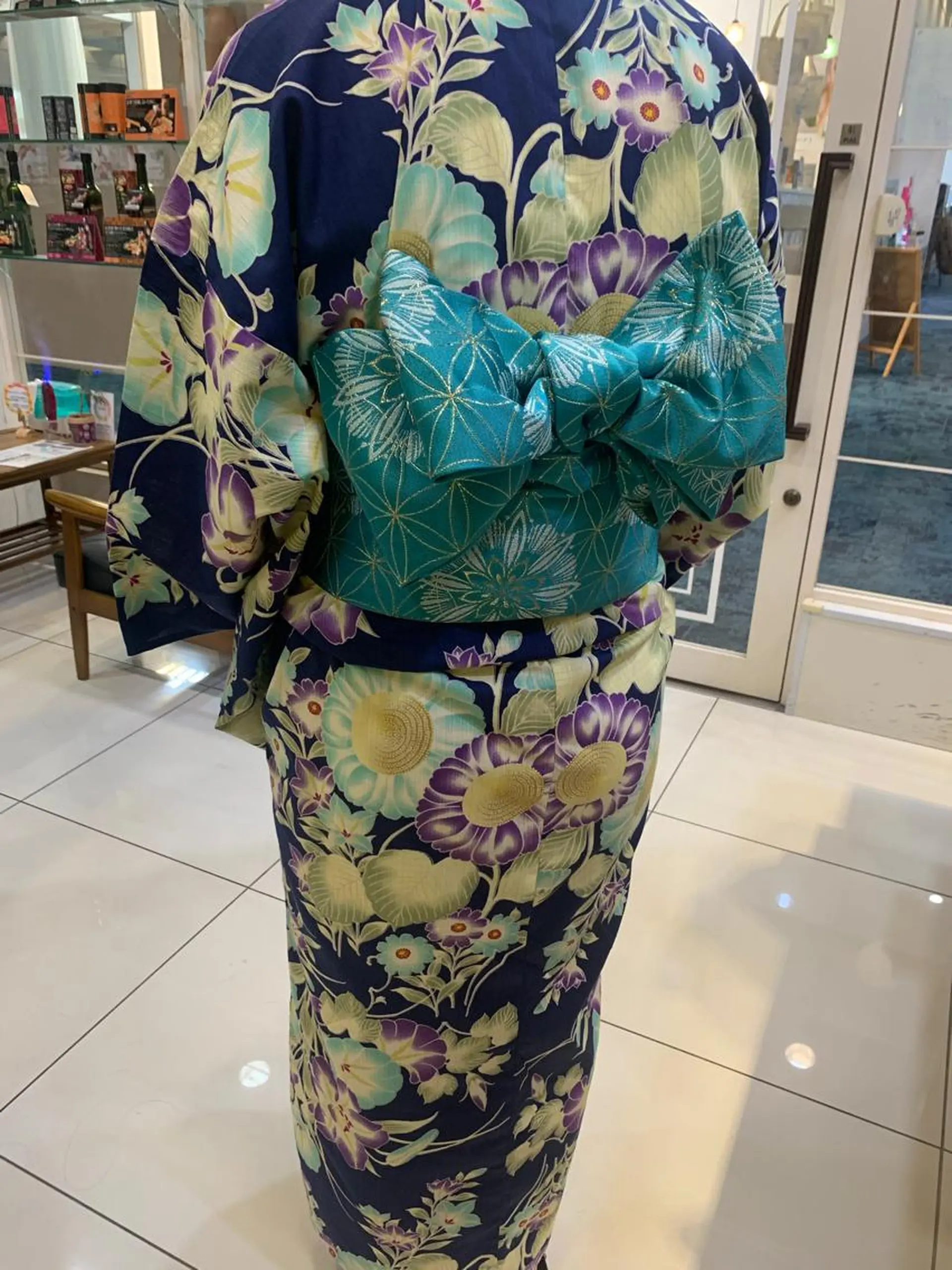 着付け 黒田瀬奈/ボブ まろやかベージュのヘアスタイル