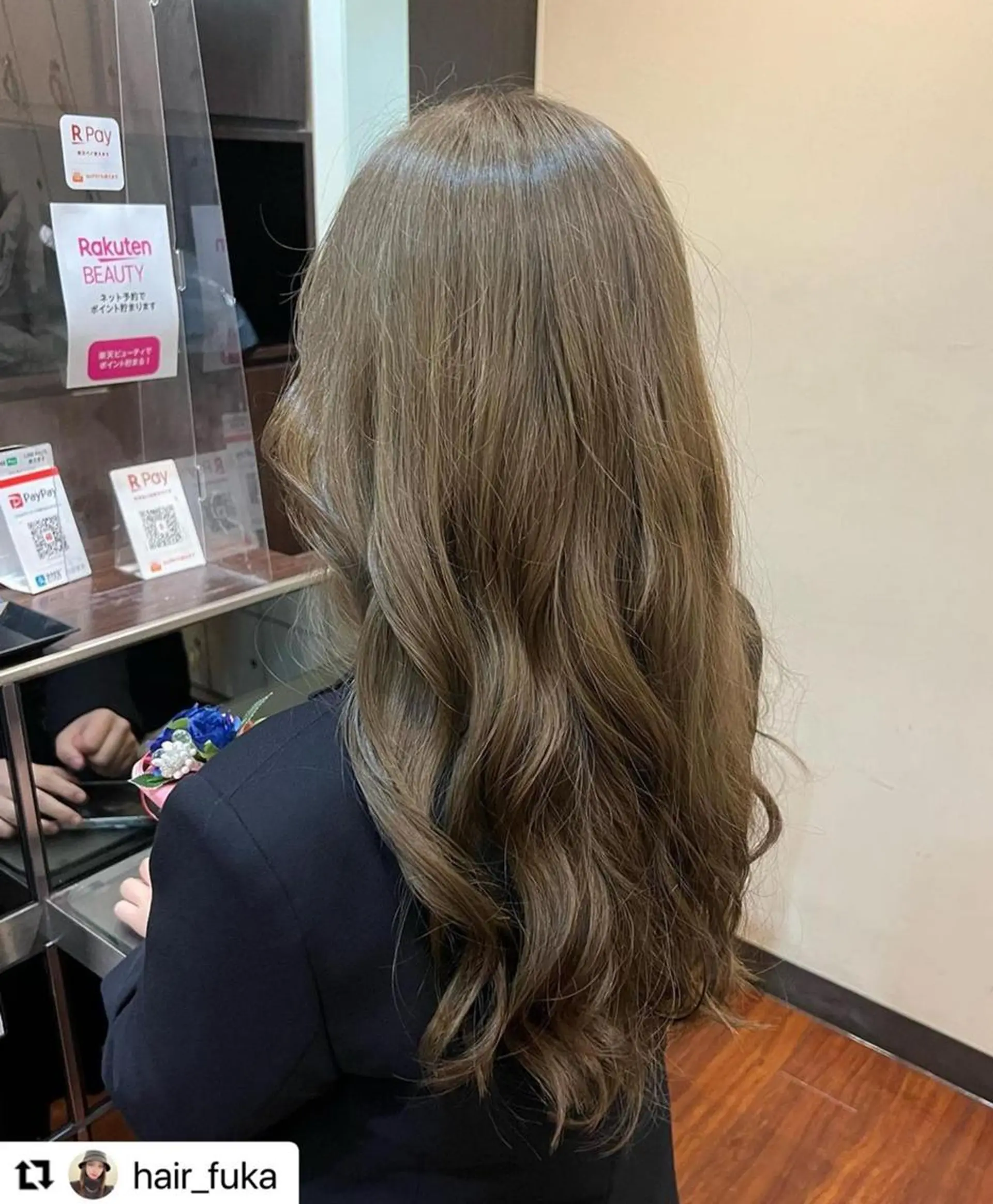 ミディアム カラー メンズ ベージュカラー ダブルカラー オリーブベージュ オリーブカラー 🩷Eny terrace🩷のヘアスタイル