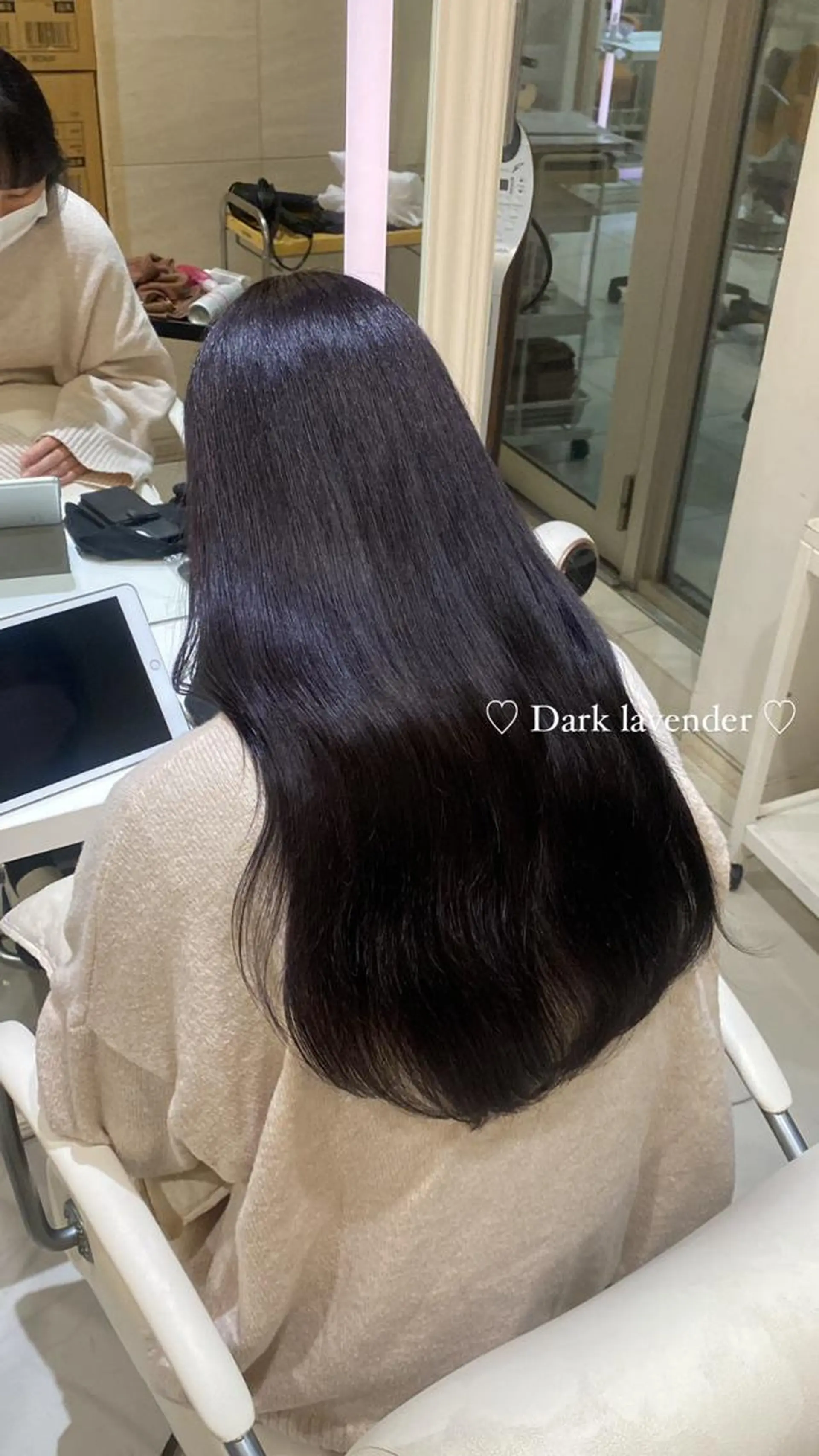 ロング カラー ラベンダーカラー mako︴ Euphoriaのヘアスタイル