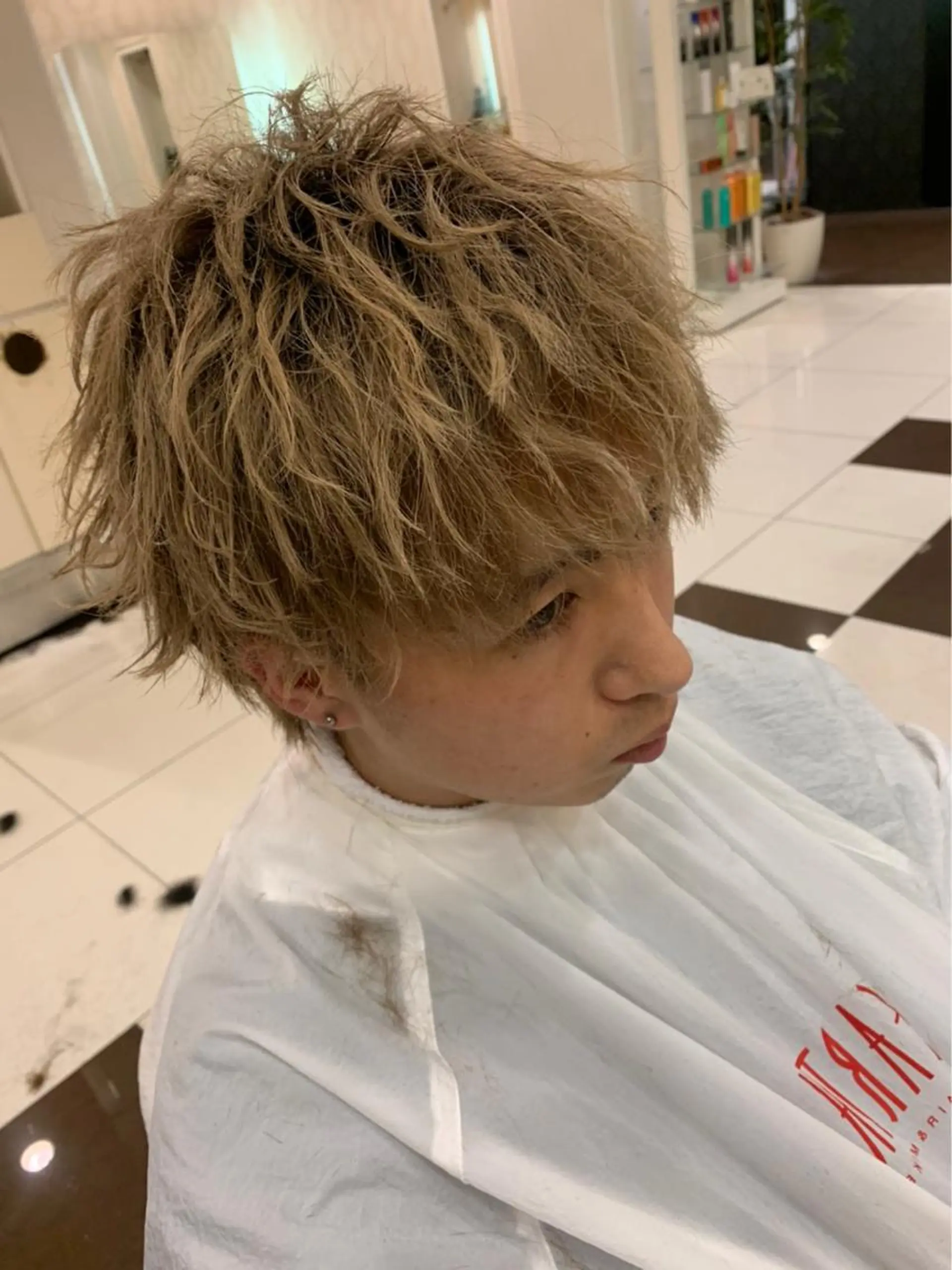 メンズ カット パーマ イーストバイエルゴ川崎東口所属・永島 諒のヘアスタイル