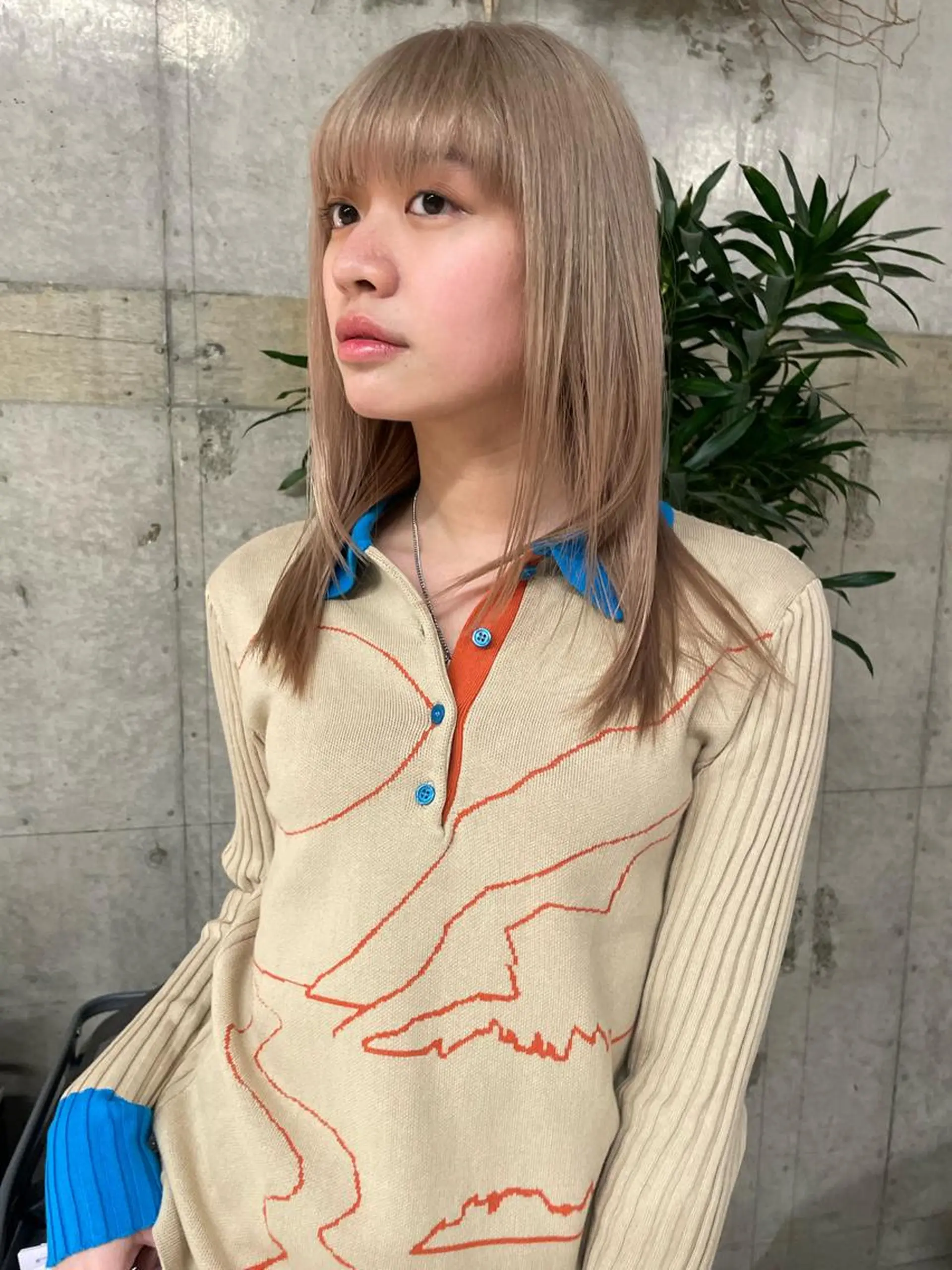 カラー wewe: momoeのヘアスタイル