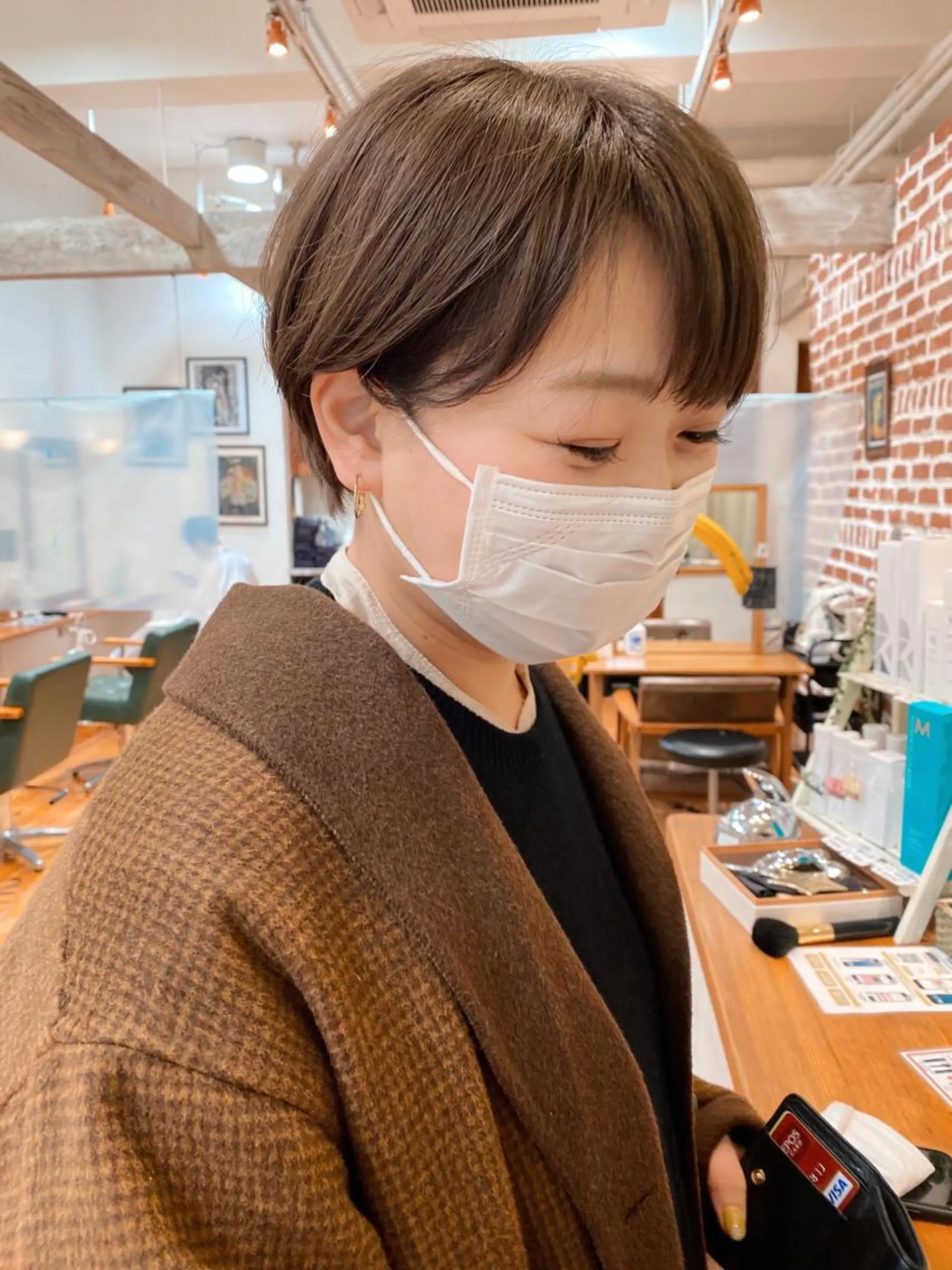 ショート カラー カット特化柏駅 徒歩3分LOUのヘアスタイル