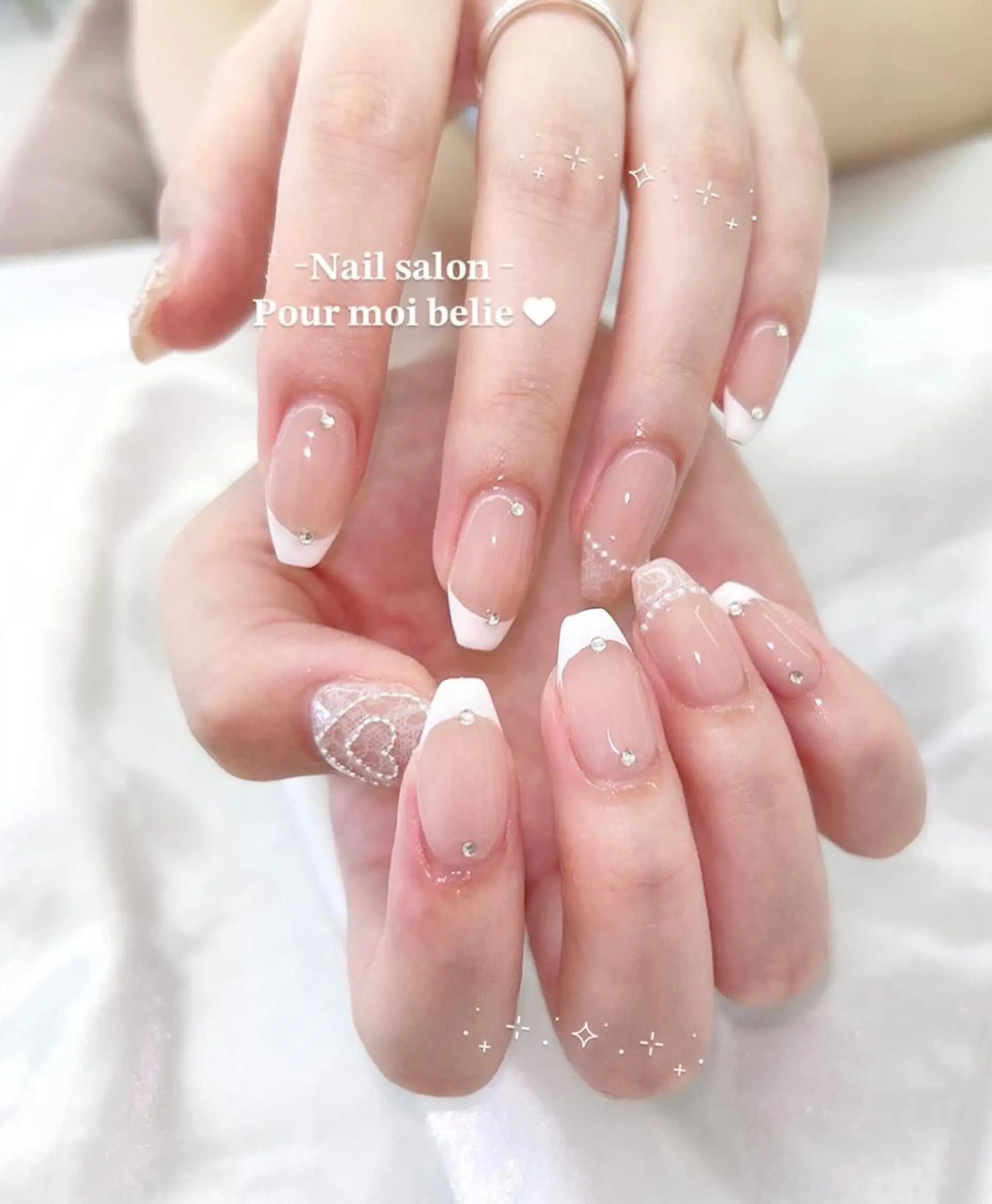 ネイル 【岐阜】 オトナ可愛いネイル♡のネイルデザイン