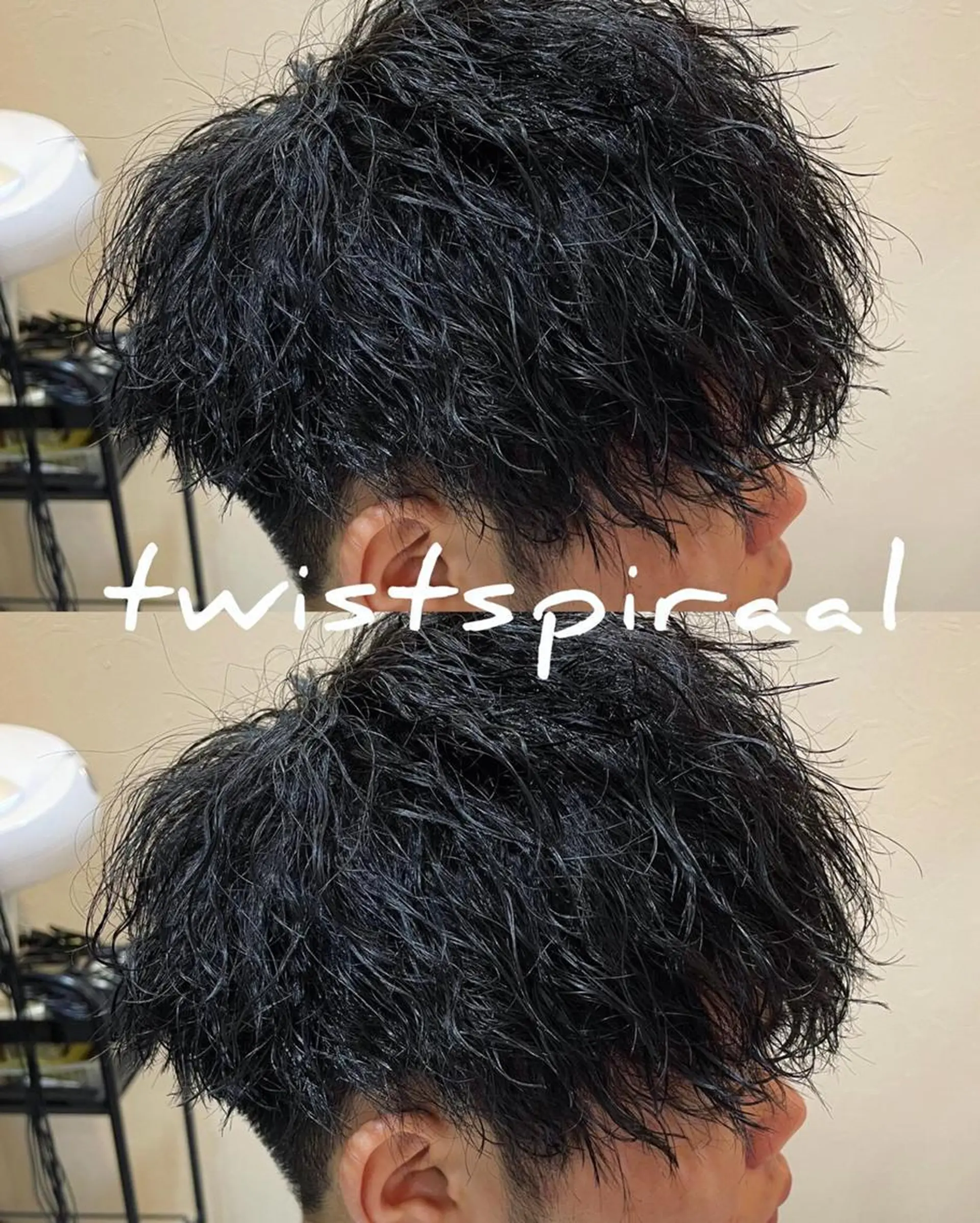 メンズ アップバング メンズブリーチ マッシュ メンズパーマ 仙台/メンズ/ フェザー/リョウのヘアスタイル