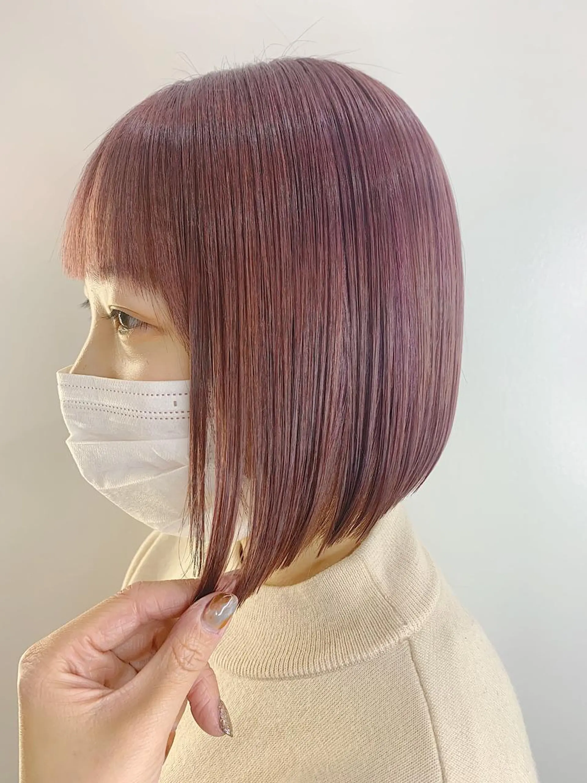 ショート カラー ヘアアレンジ アディクシーカラー ベージュカラー グレージュ ハイライトカラー イルミナカラー ヘアカラー トリートメント ヘッドスパ ヘアセット レイヤーカット/艶髪 🎀笠原 優花🎀のヘアスタイル