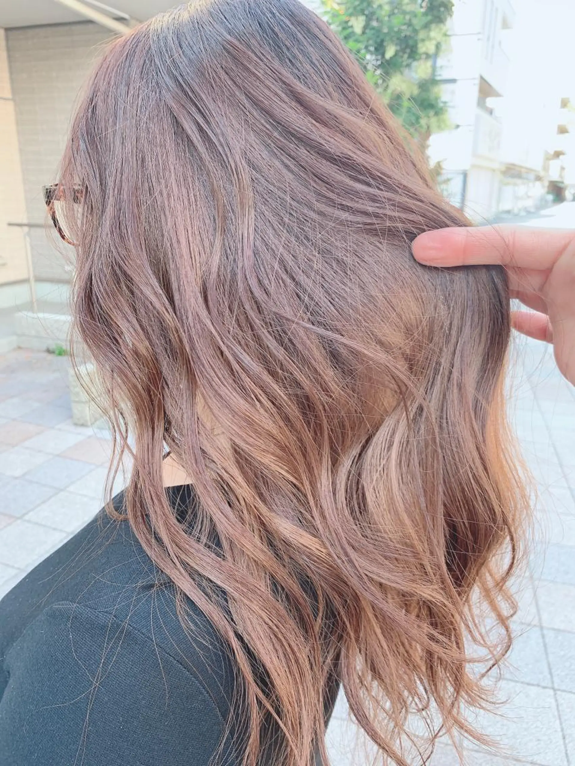 ロング カラー Pentas所属・〜貴女の人生に寄り添 う〜オダ　ジュンペイのヘアスタイル