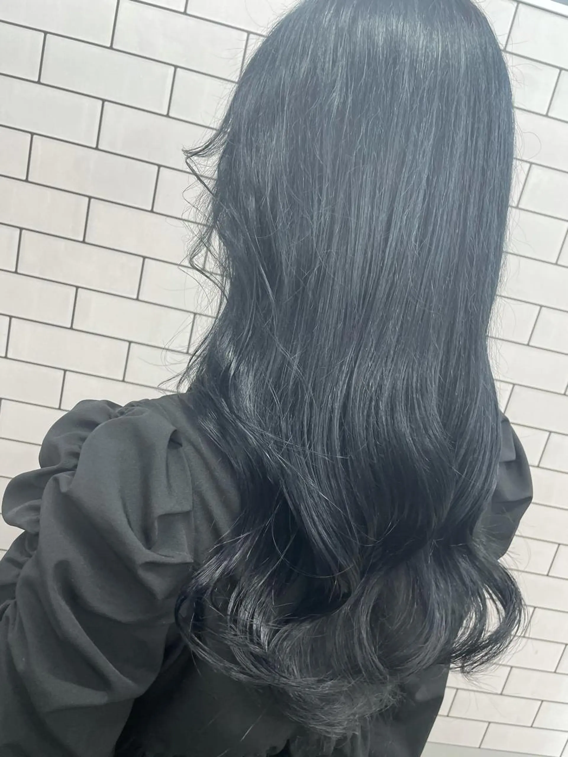 セミロング カラー リルフェアリー 磐田店のヘアスタイル