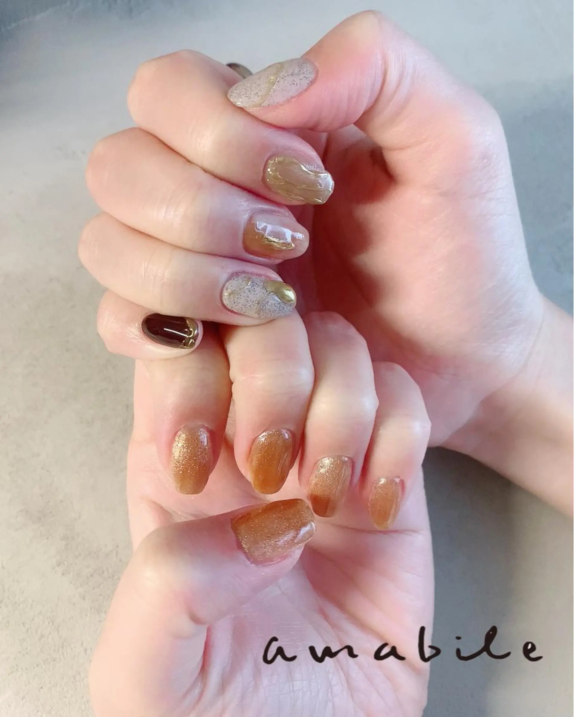 ネイル amabile nailのネイルデザイン