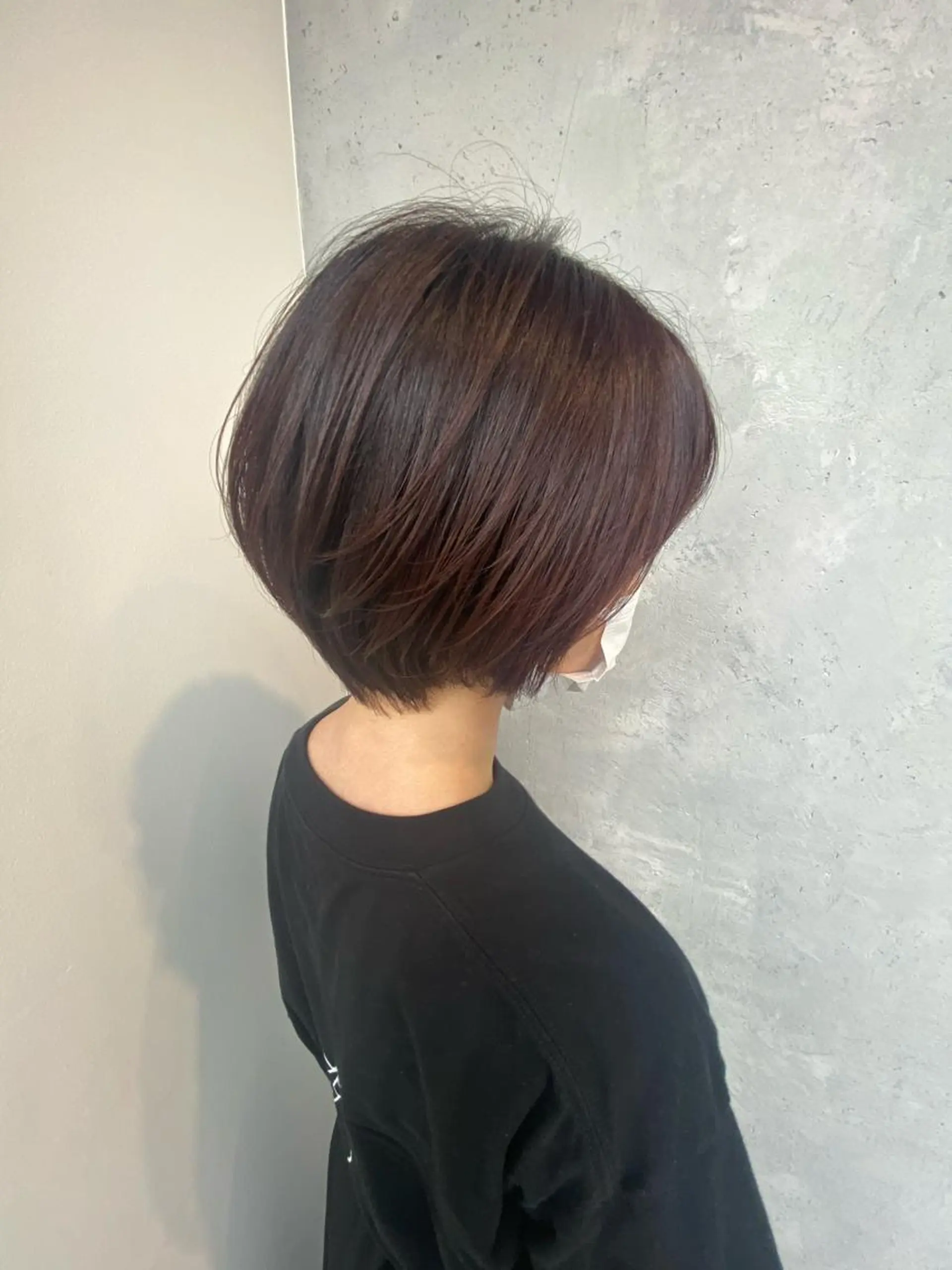 ショート カラー 【艶髪×韓国風】 毛流れ職人 RYOのヘアスタイル