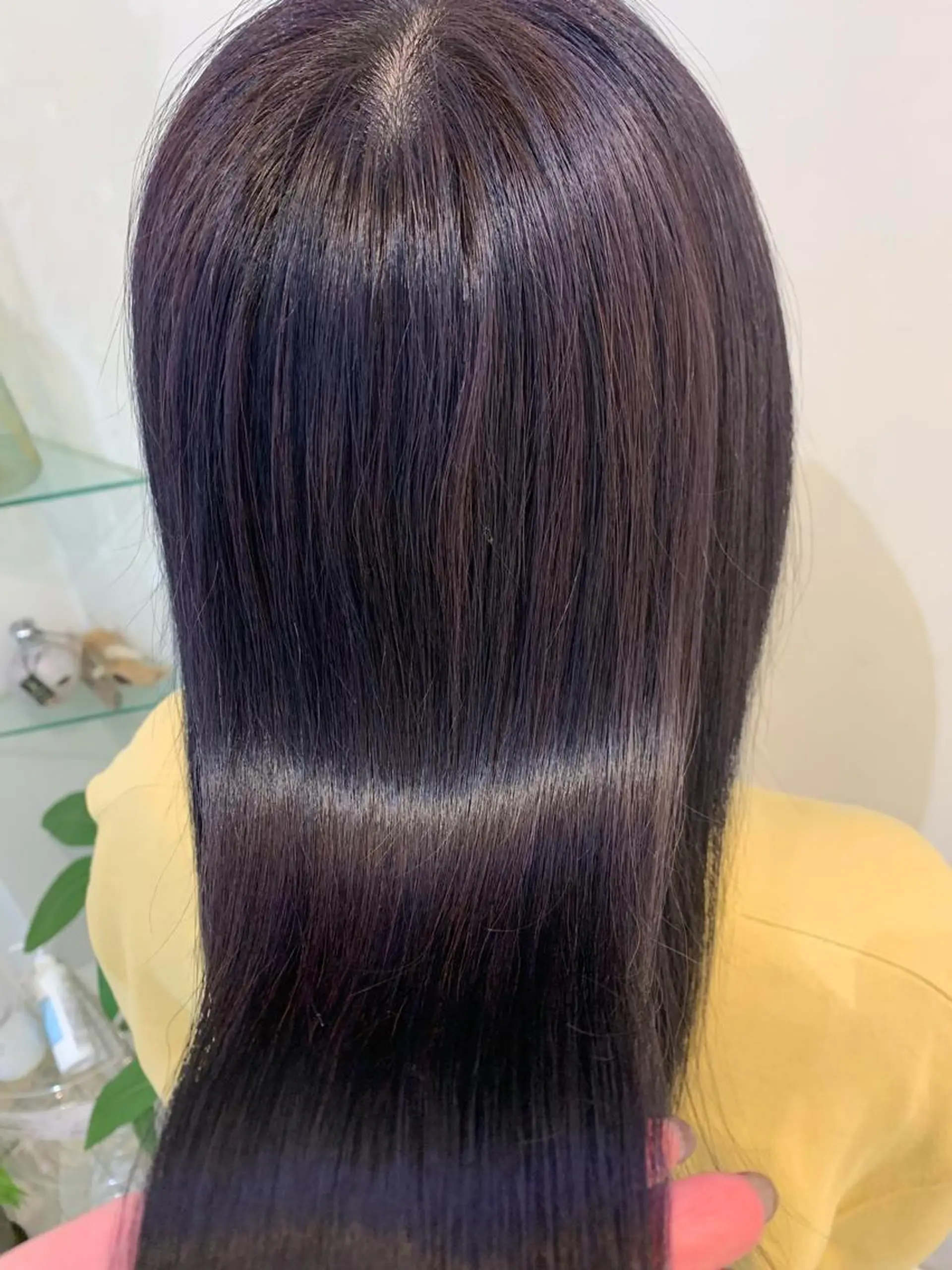 カラー ブリーチしない暖色 カラー🥀杉 優菜のヘアスタイル