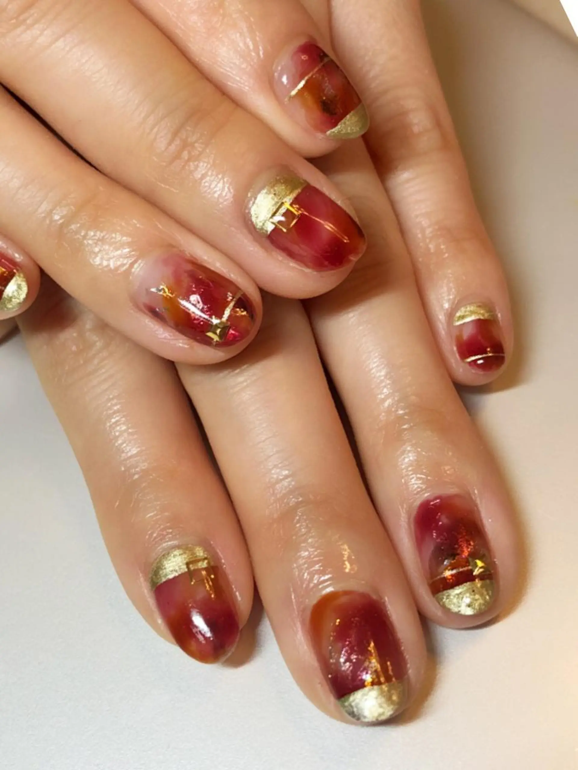 ネイル ハンドネイル Lulunail RieYのネイルデザイン