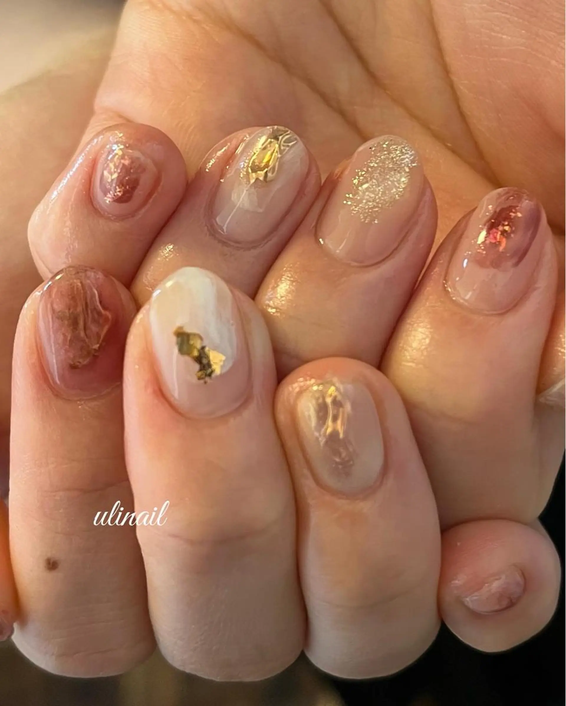 ネイル ハンドネイル ulinail （ウリネイル）のネイルデザイン