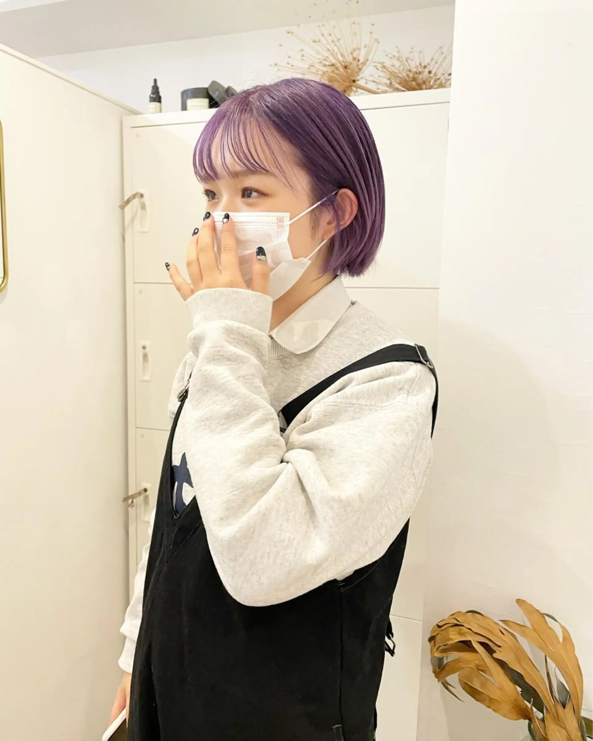 ショート カラー 佐藤 永夏のヘアスタイル