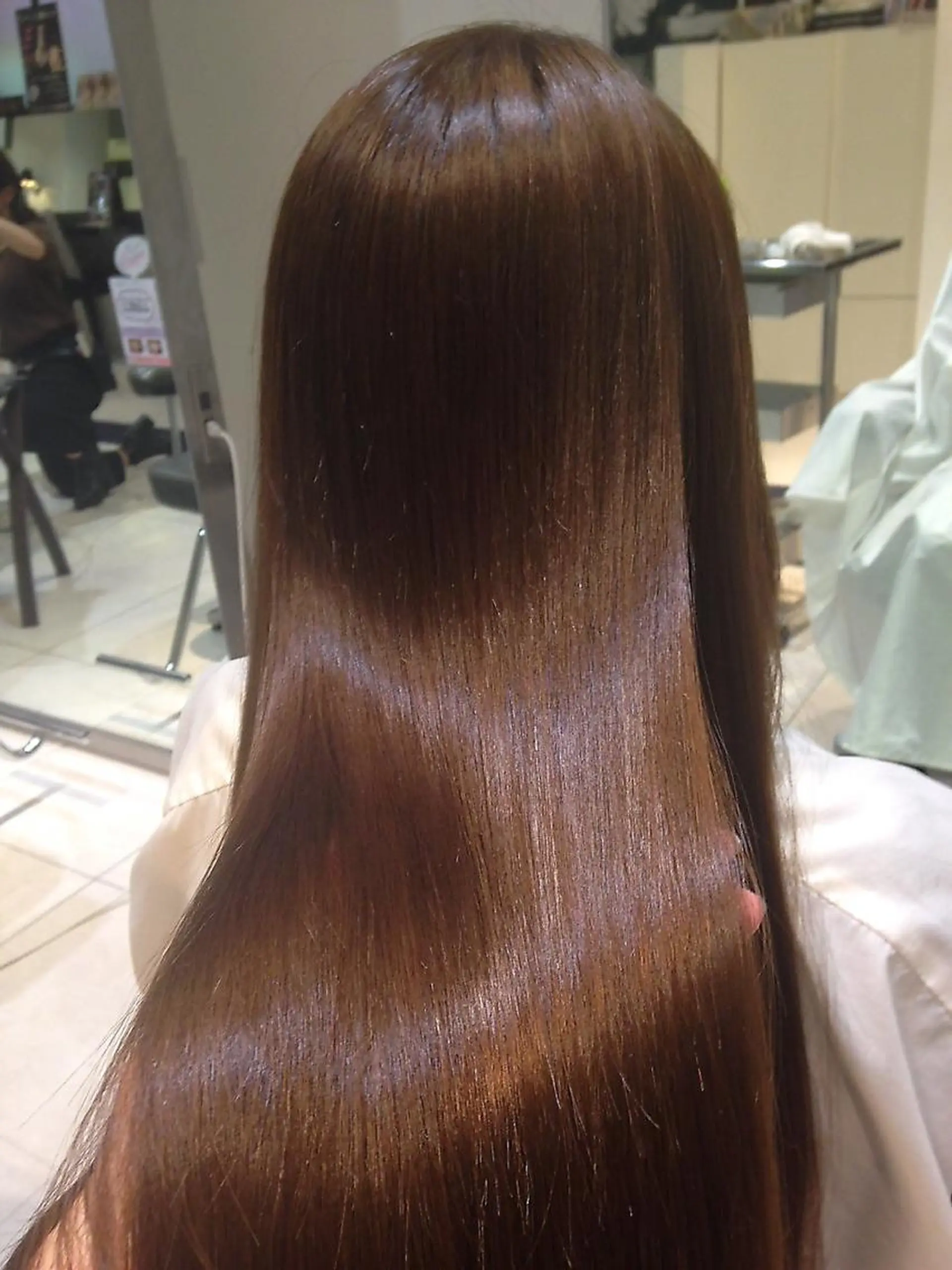 ミディアム パーマ ヘアアレンジ メンズ くせ毛 ストレートパーマ 仲西 愛鈴のヘアスタイル