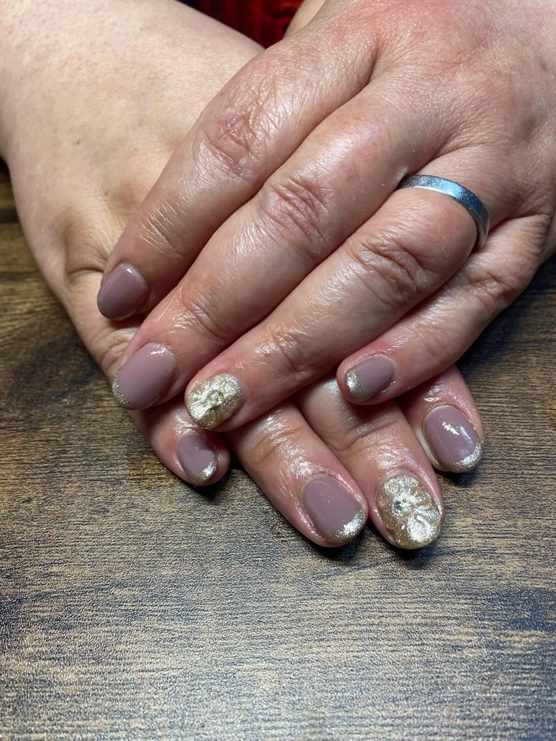 ネイル アートネイル フラワーネイル ぷっくりネイル ハンドネイル 鹿島台ネイルサロン/ 長さだし◎のネイルデザイン