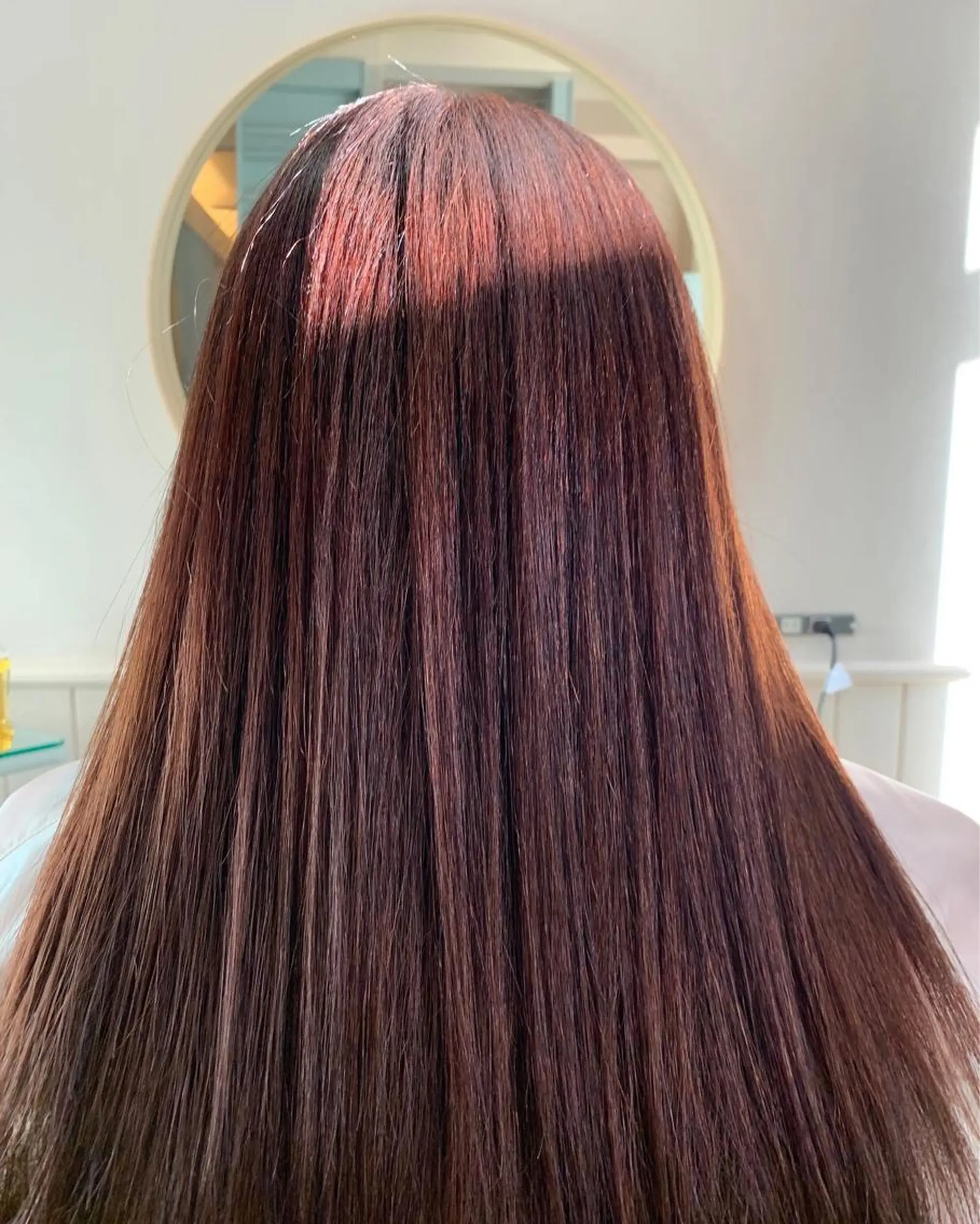 ロング カラー パーマ ピンクカラー 髪質改善 ストレートパーマ less仙台所属・美髪専門美容師🏄 kazuレスlessのヘアスタイル