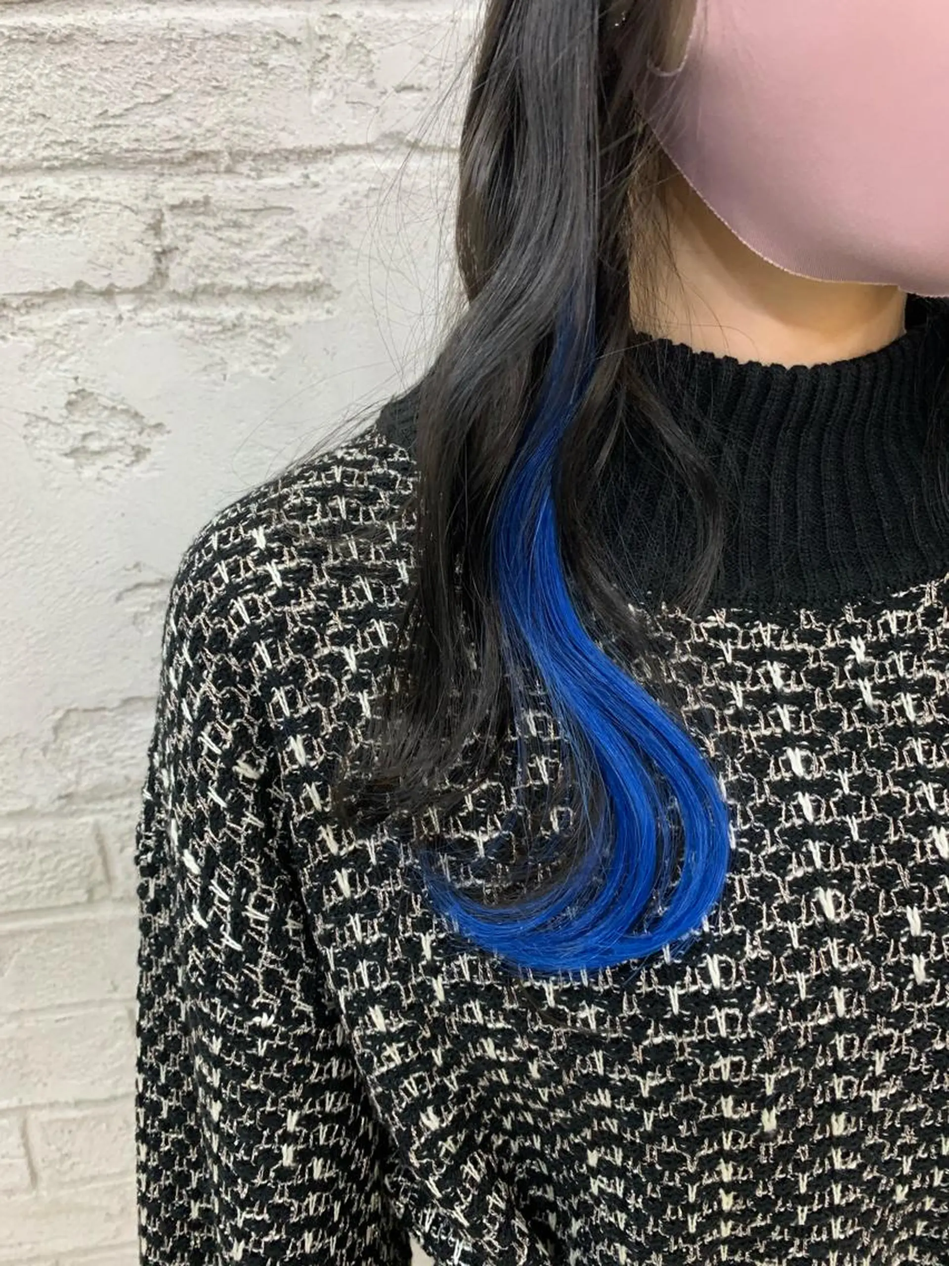 セミロング シールエクステ エクステ 🇺🇸ハイライト特 化美容師🇺🇸漆沢のヘアスタイル