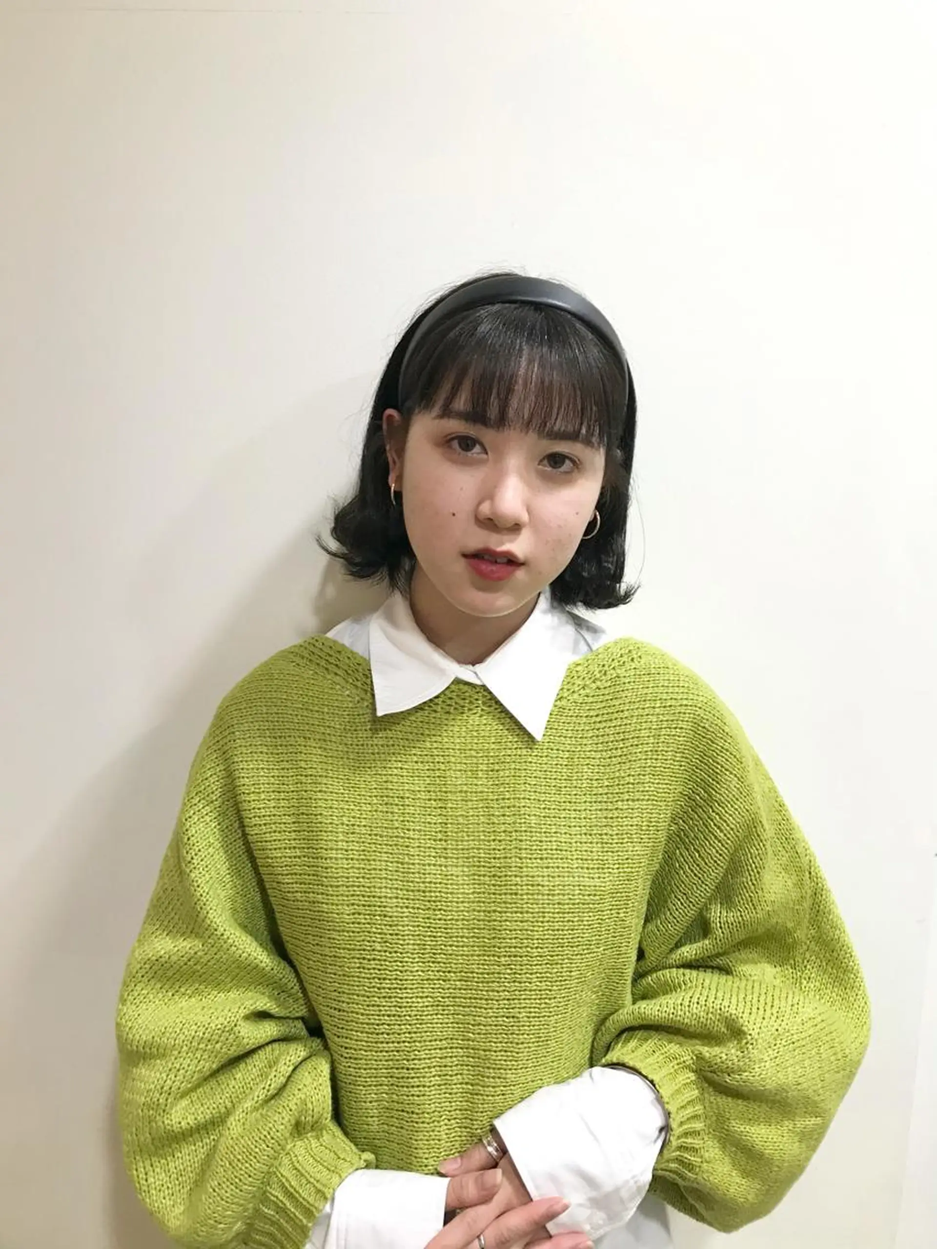 ミディアム カラー レイヤー／似合わせ TAKUYAのヘアスタイル