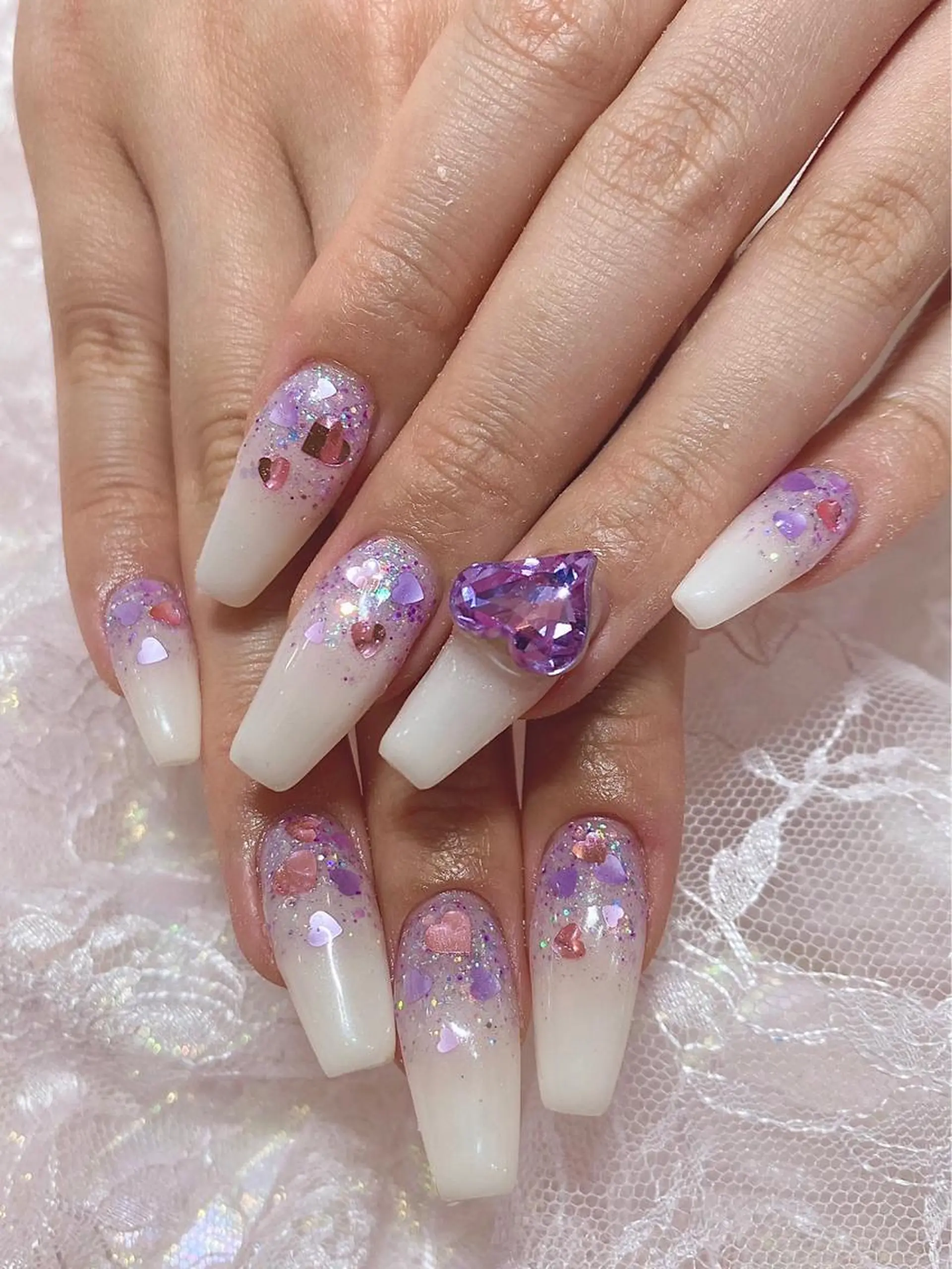 ネイル リボン NAILSGOGO shibuyaのネイルデザイン