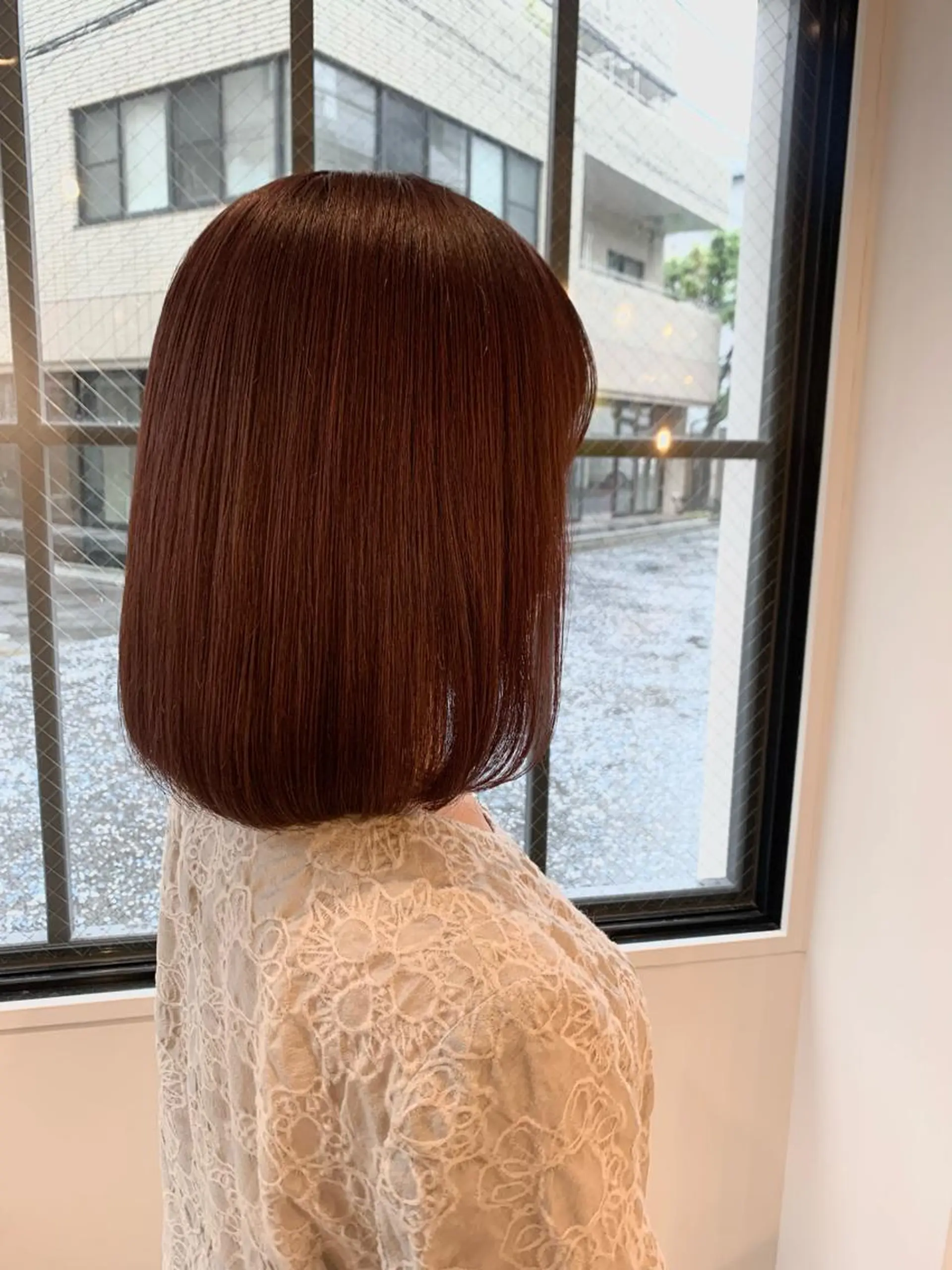 ミディアム トリートメント ヘアカラー トリートメント moon  ticobrae所属・こくしょう れいかのヘアスタイル