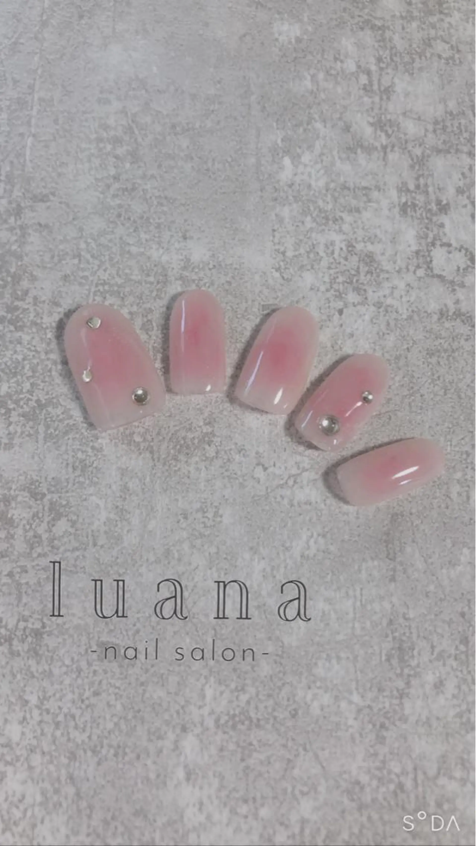 ネイル チークネイル luana ネイルサロンのネイルデザイン