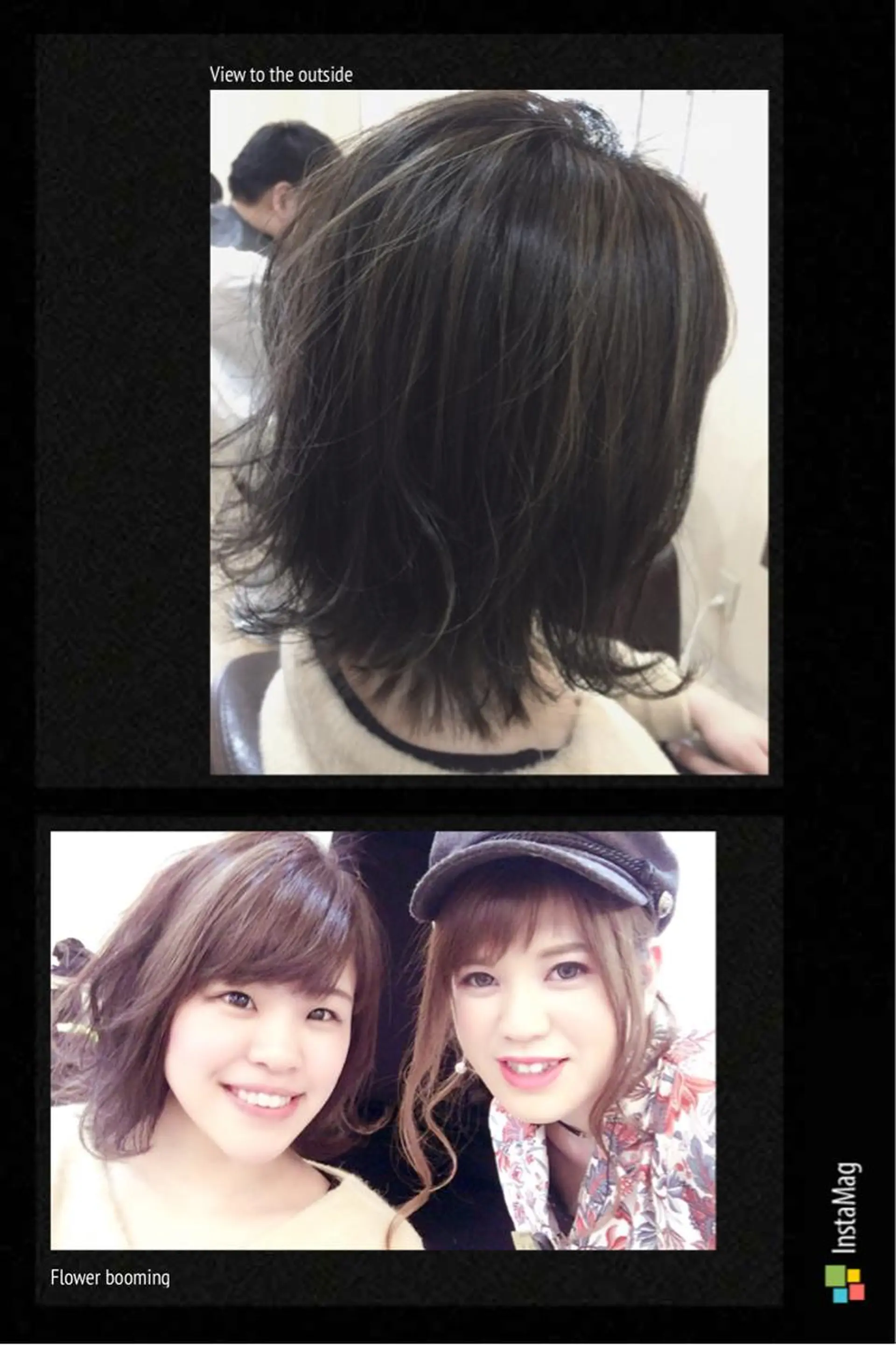 カラー ハイライトカラー 入学式 西藤 葵のマツエク・マツパデザイン