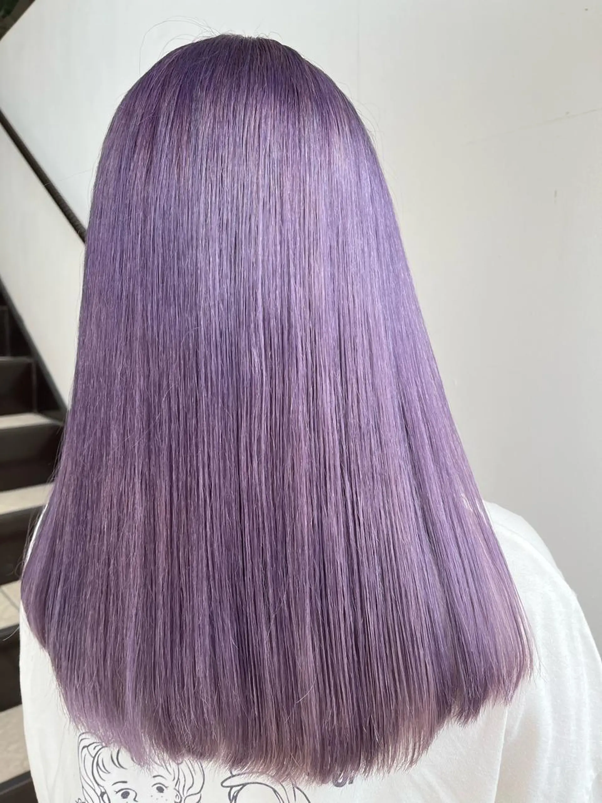 ロング カラー ラベンダーカラー Emma ecole所属・Emma ecole /栄/RIOのヘアスタイル