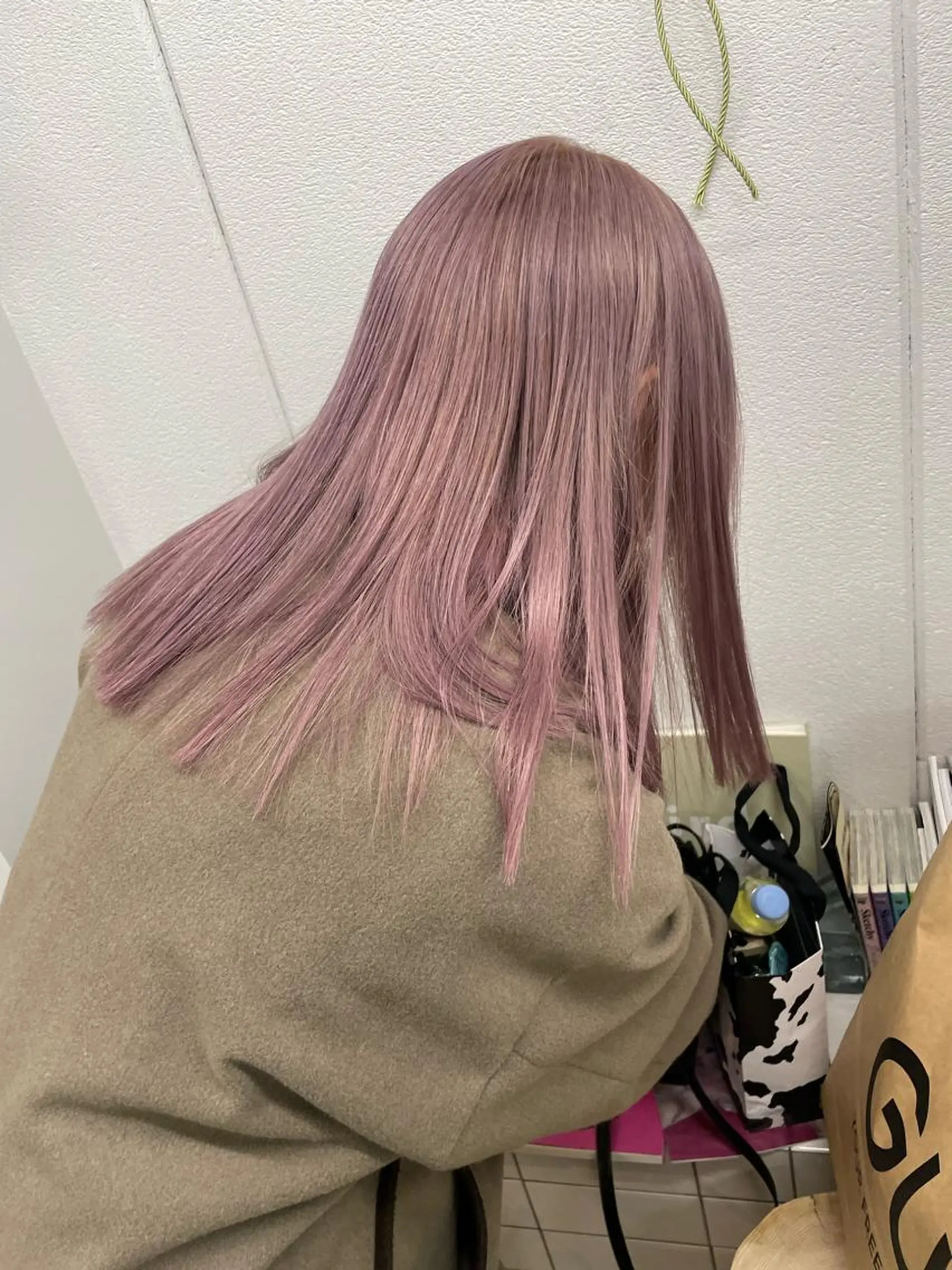 ミディアム カラー トリートメント 関 京磨のヘアスタイル