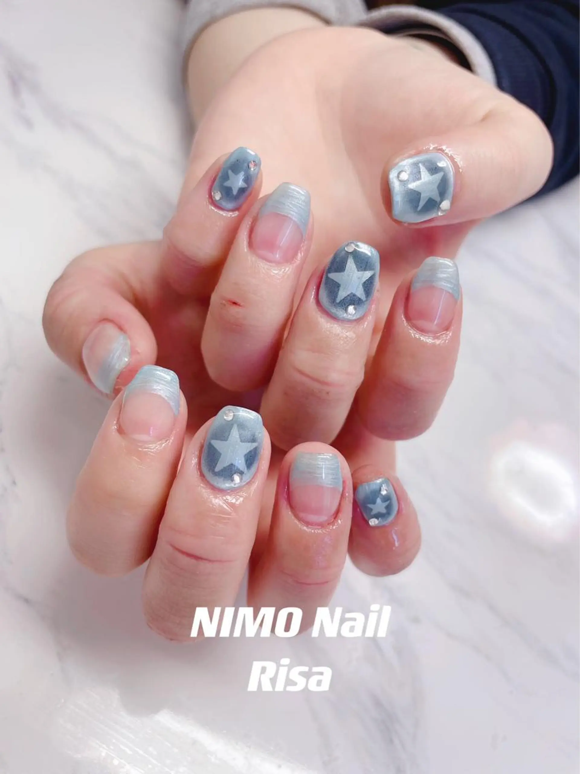 ネイル ハンドネイル RI SA☀️ リサのネイルデザイン