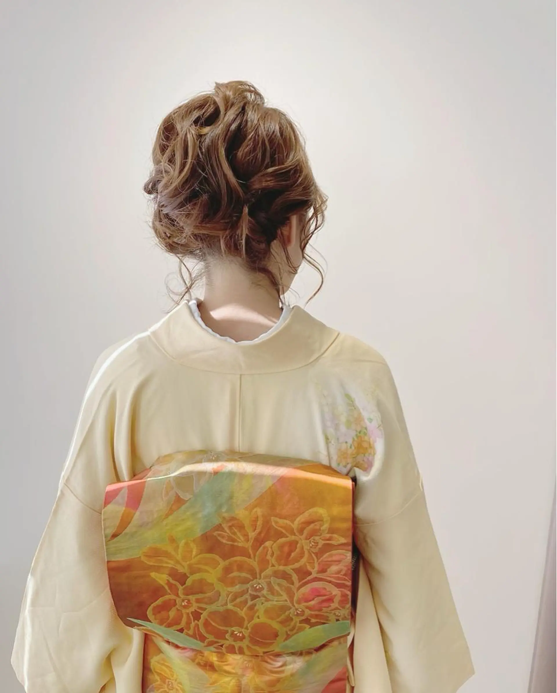 ミディアム ヘアアレンジ ボブ 着付け GRANLUSSO 〜グランルッソ駅前店所属・木口 嘉美のヘアスタイル